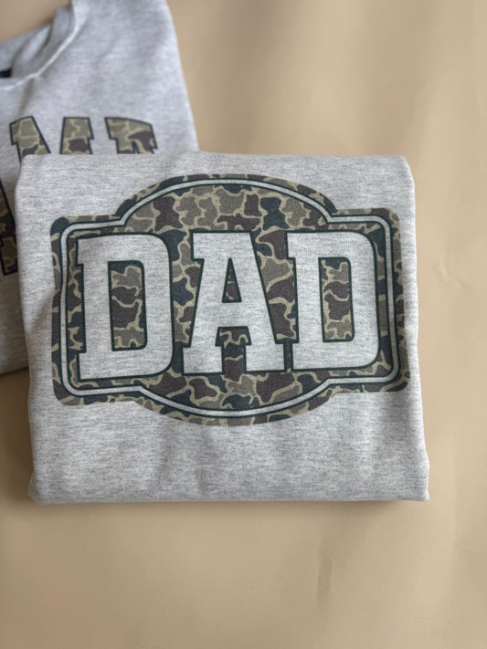 Dad Camo Crewnecks