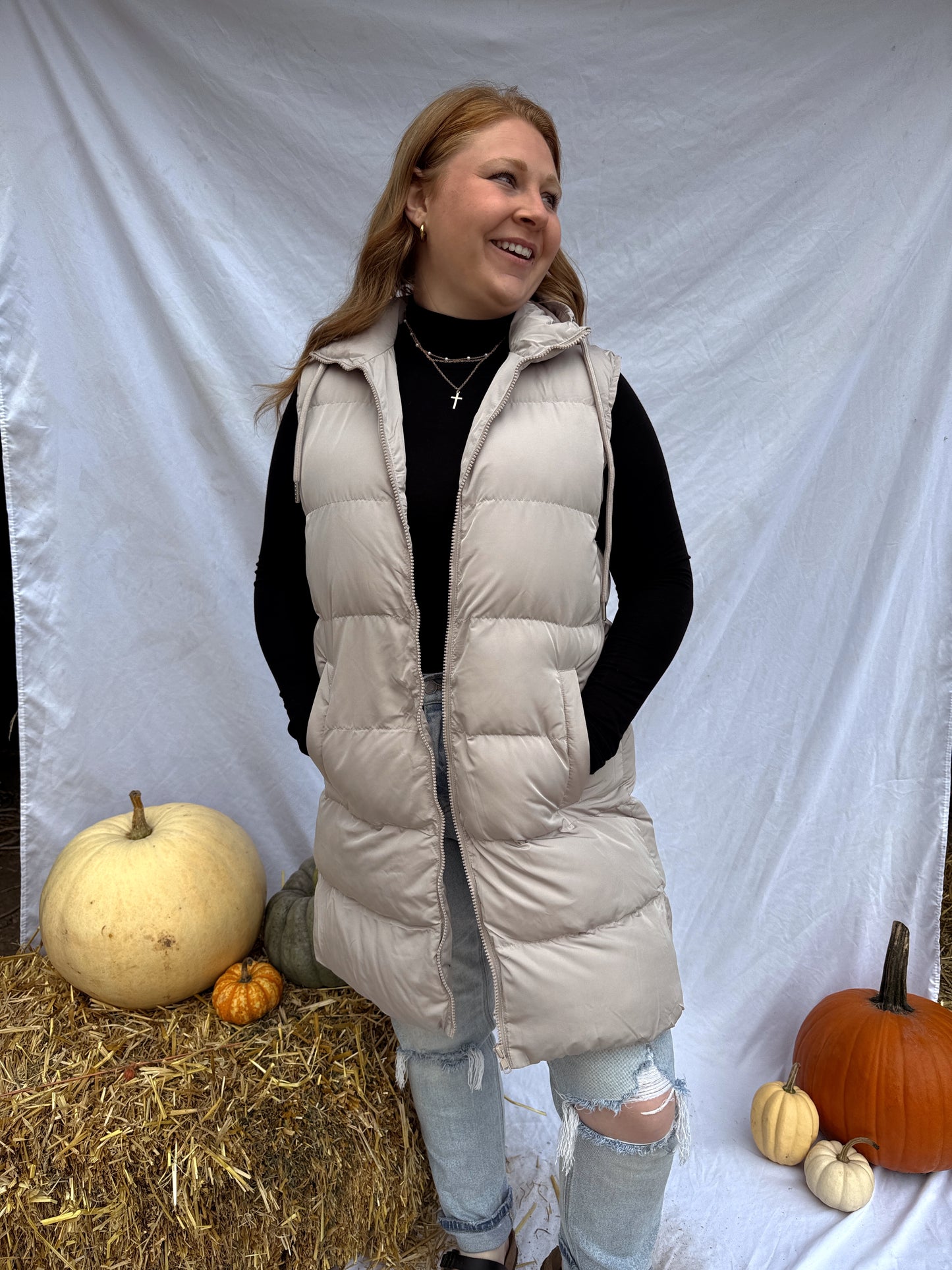 Hooded Puffer Vest