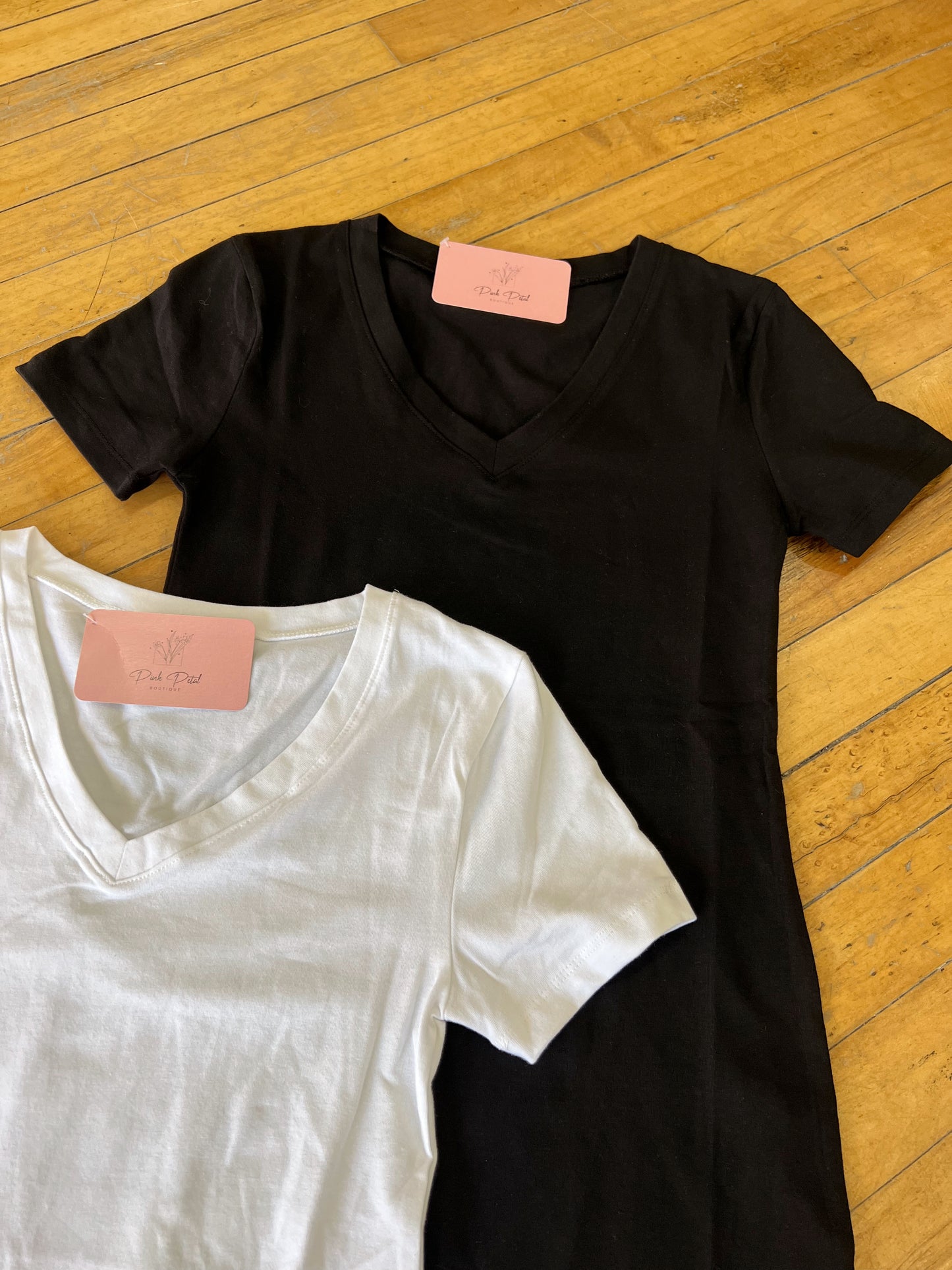 The Basic V-Neck Short Sleeve