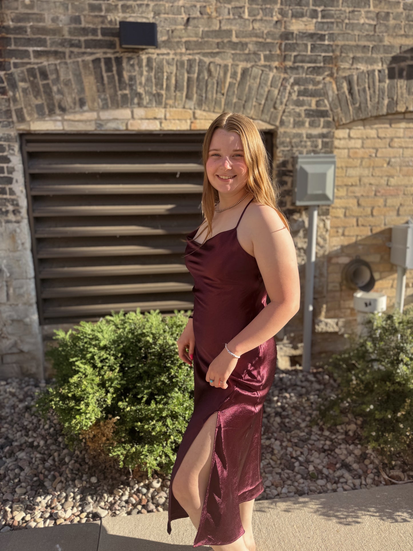 Be The Guest Wine Dress