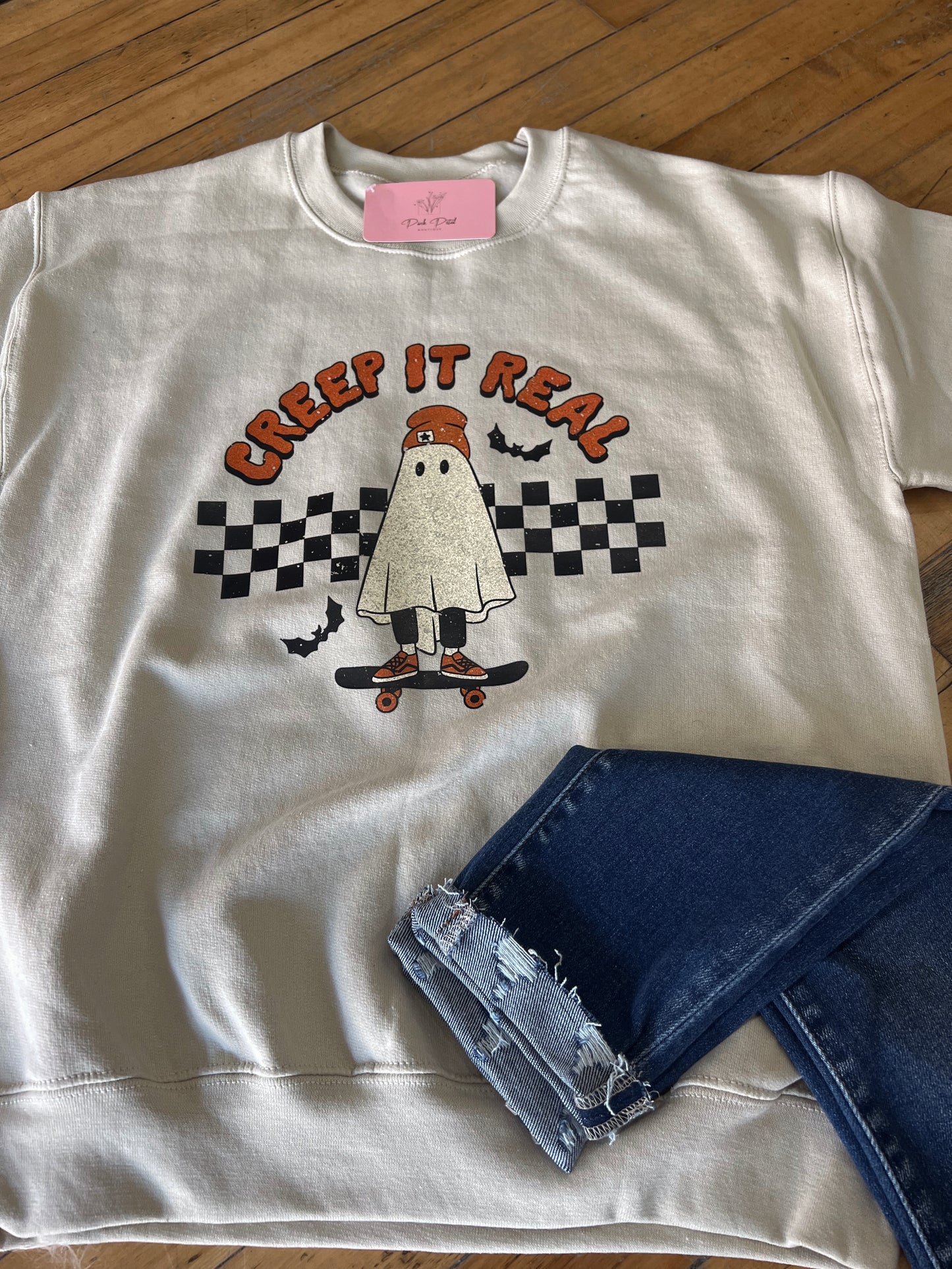 Creep It Real Crewneck