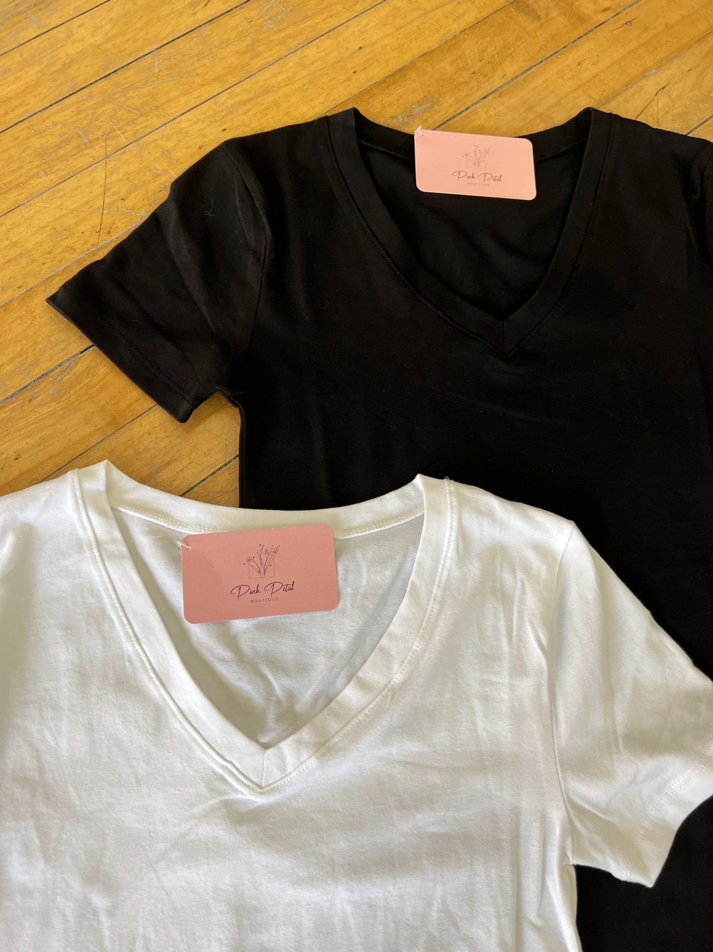 The Basic V-Neck Short Sleeve