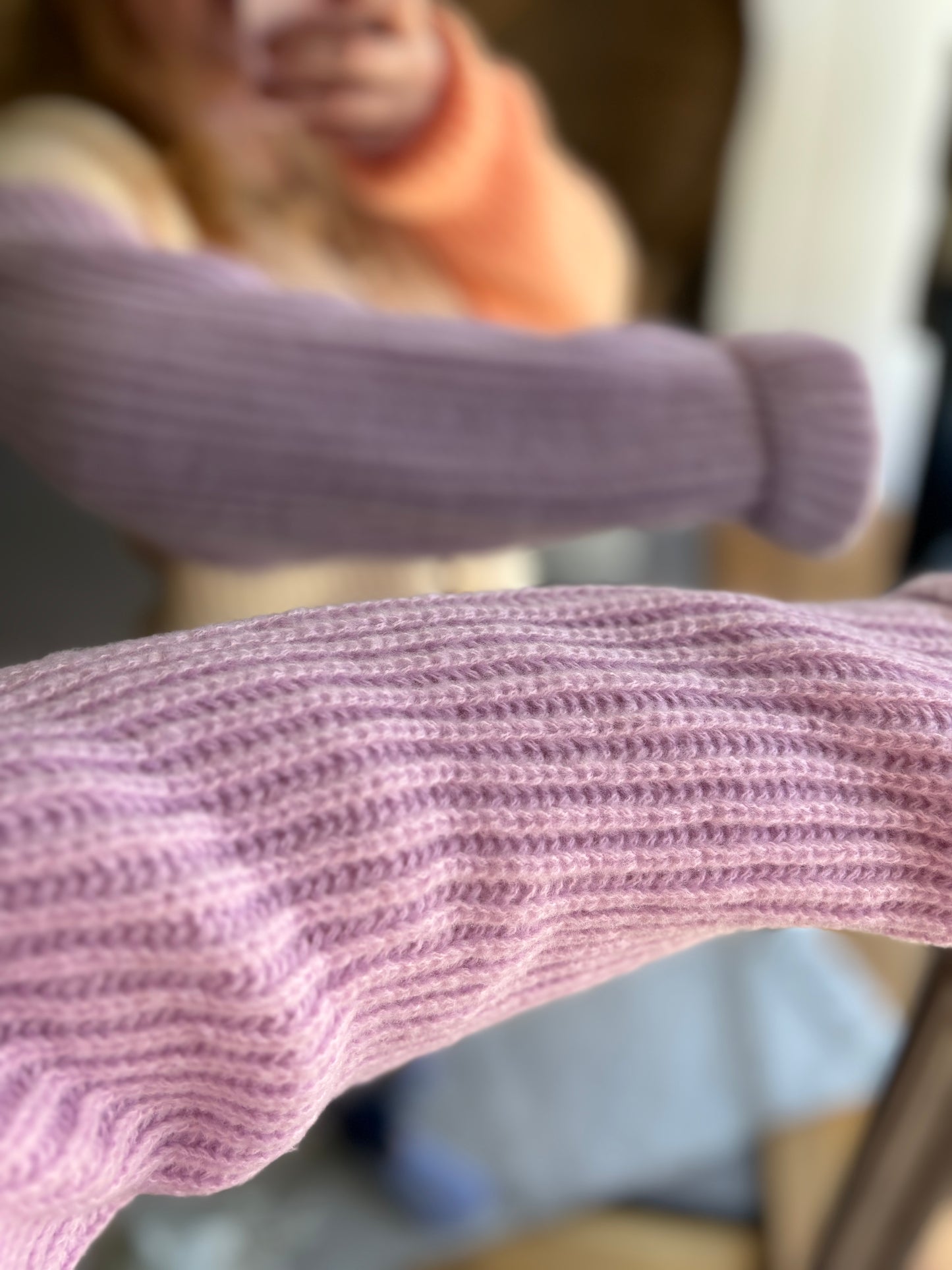 Marissa Color Block Sweater Cardigan