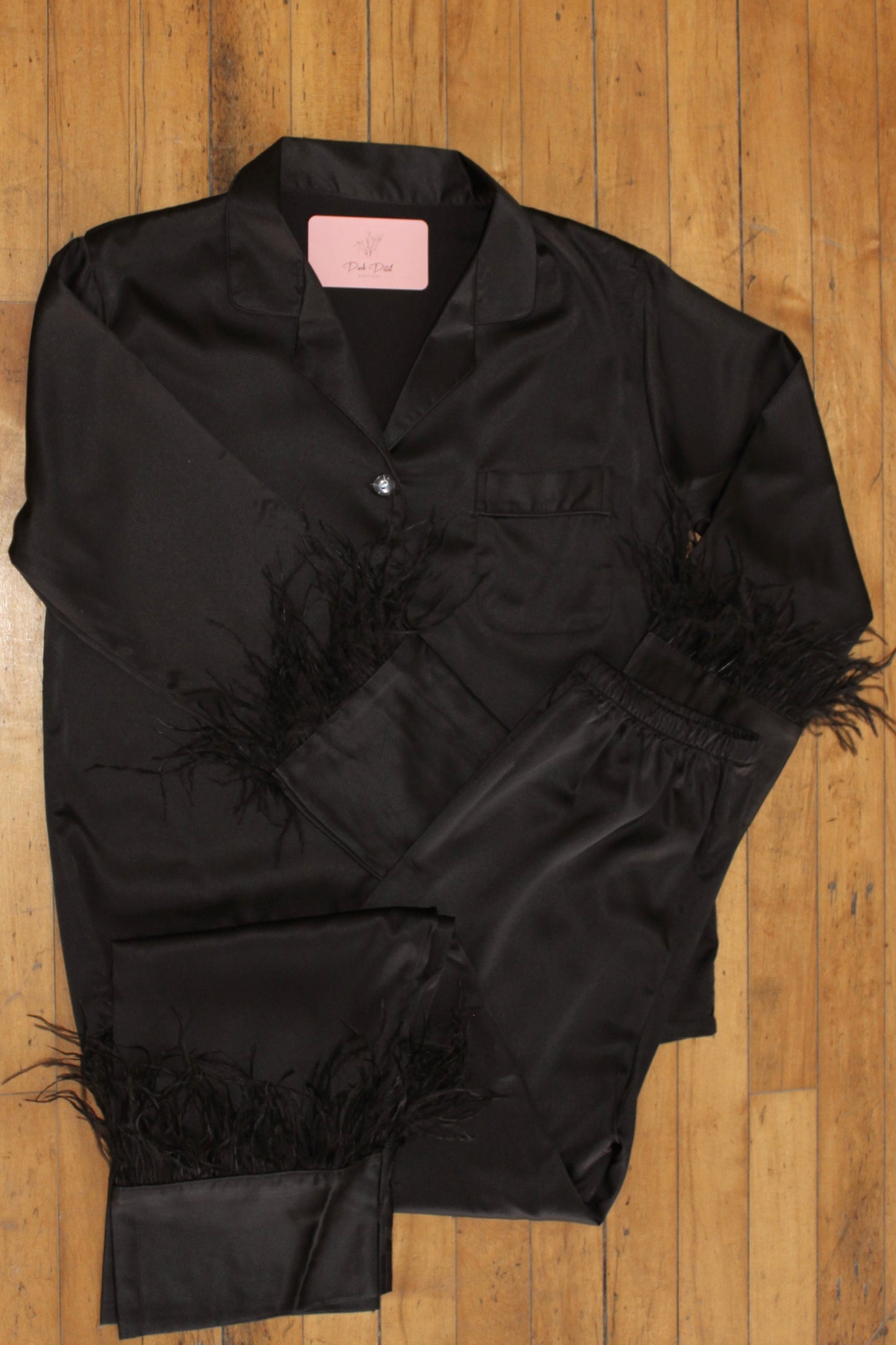 Feather Pajama Set