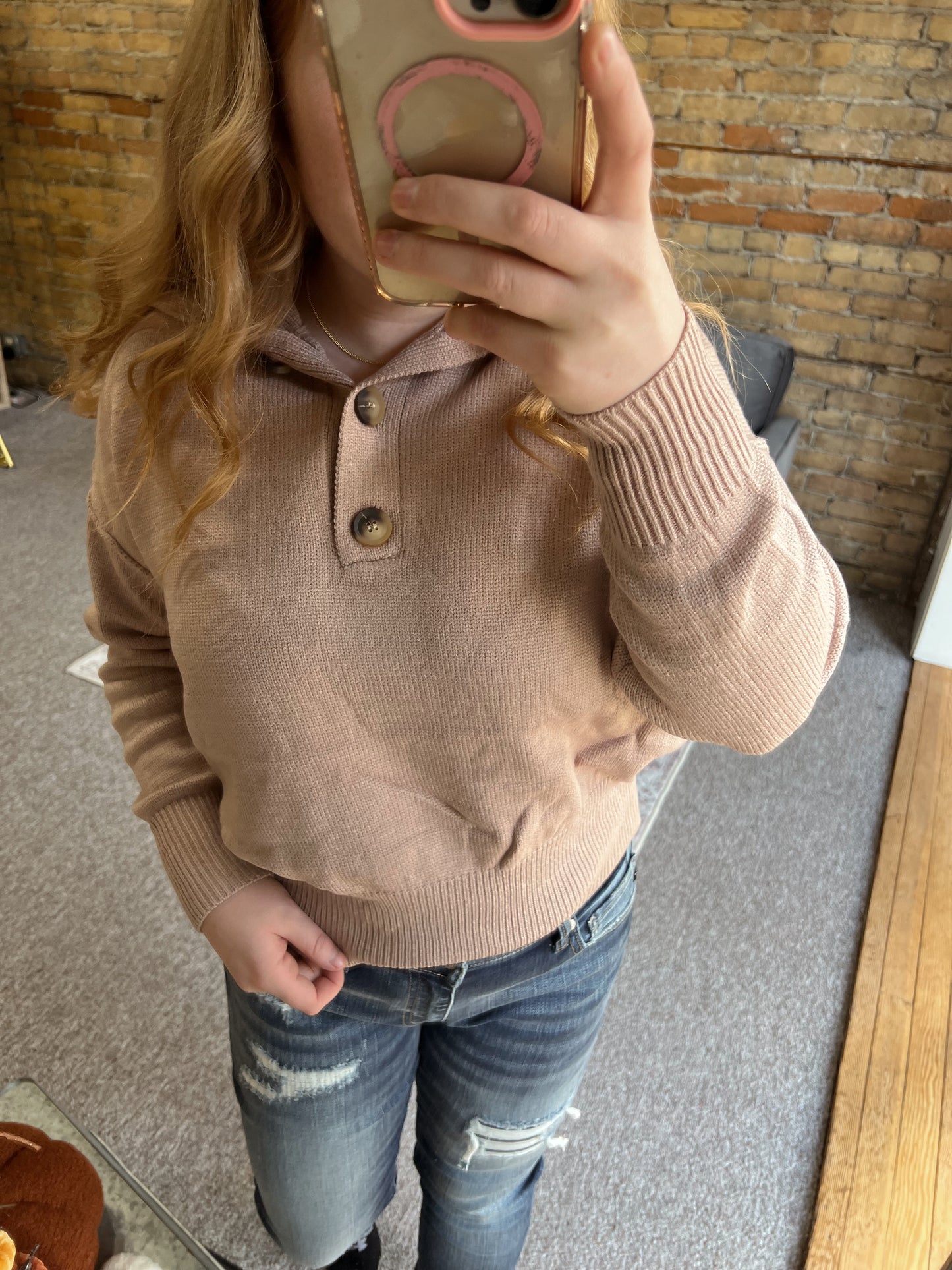 Hanley Sand Pullover