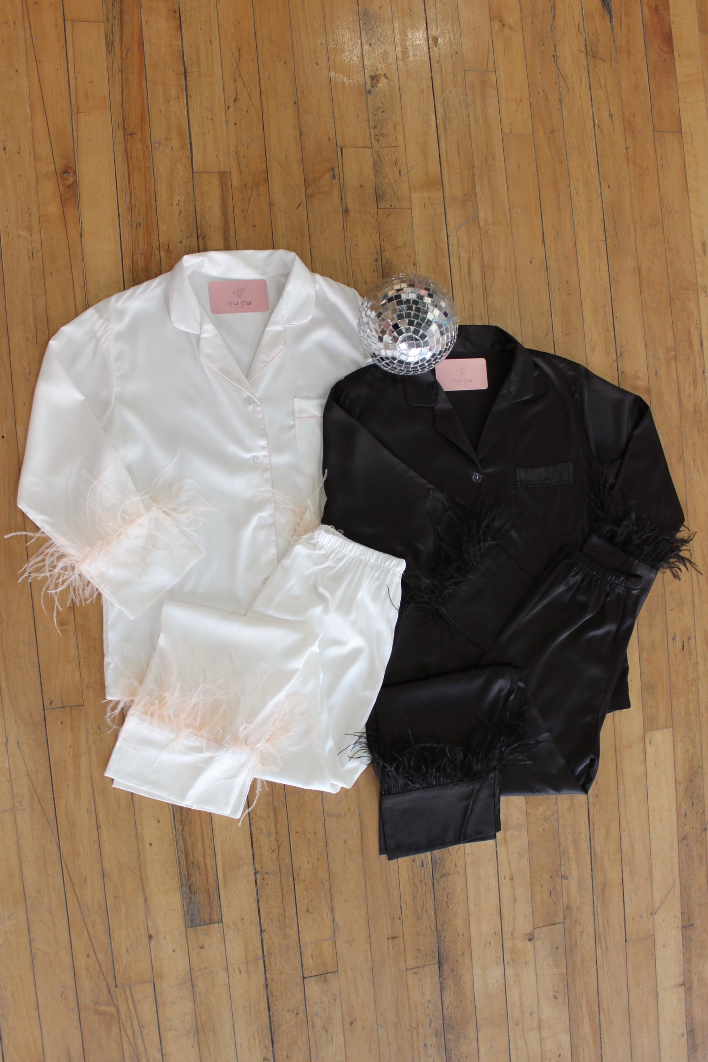 Feather Pajama Set