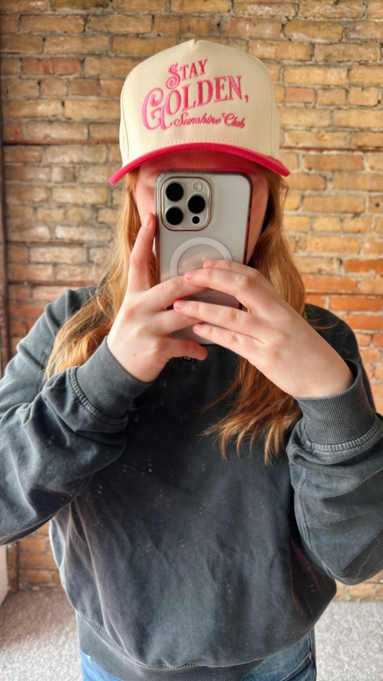 Stay Golden Sunshine Club Trucker Hat