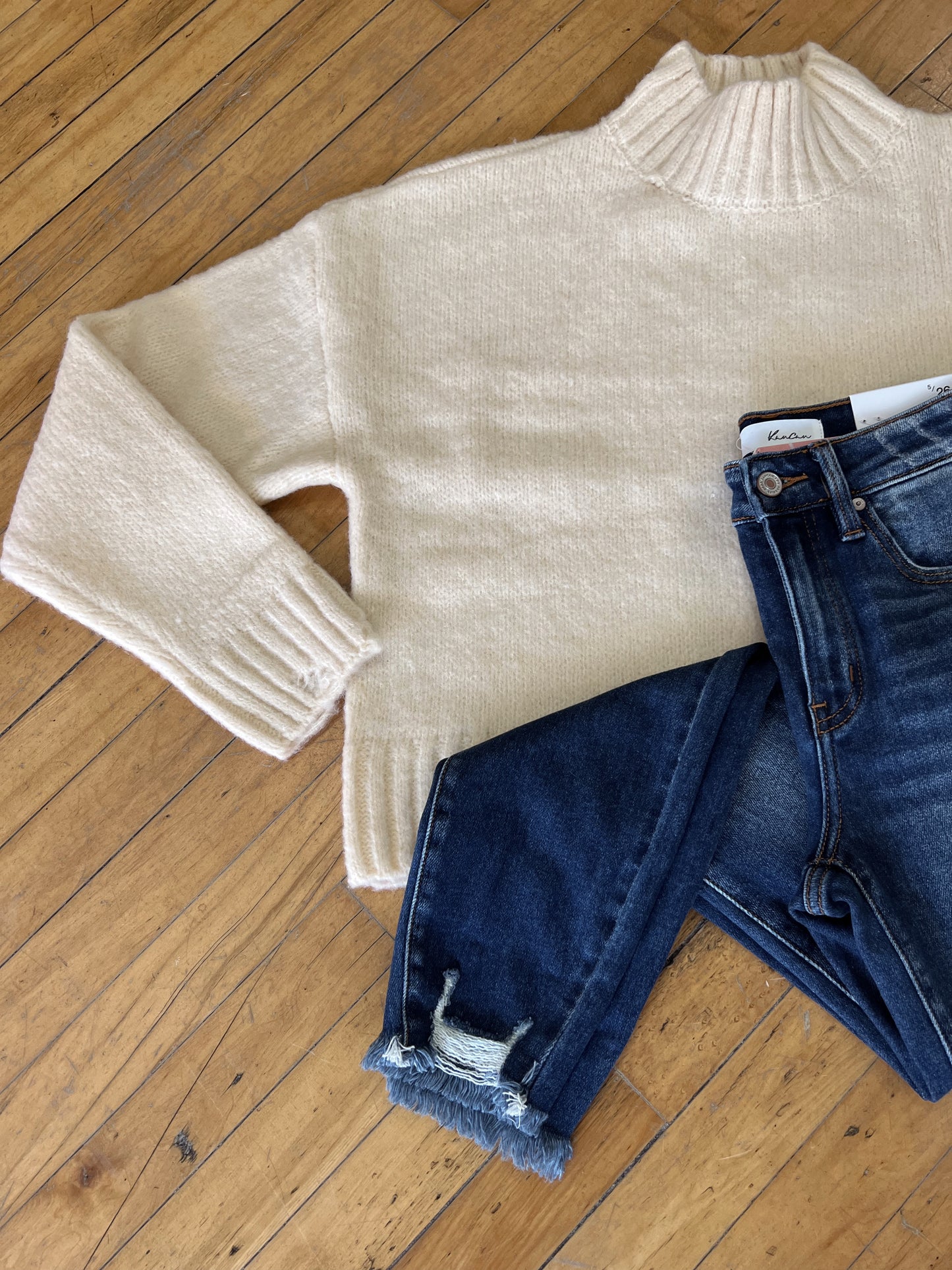 Mock Neck Sweater
