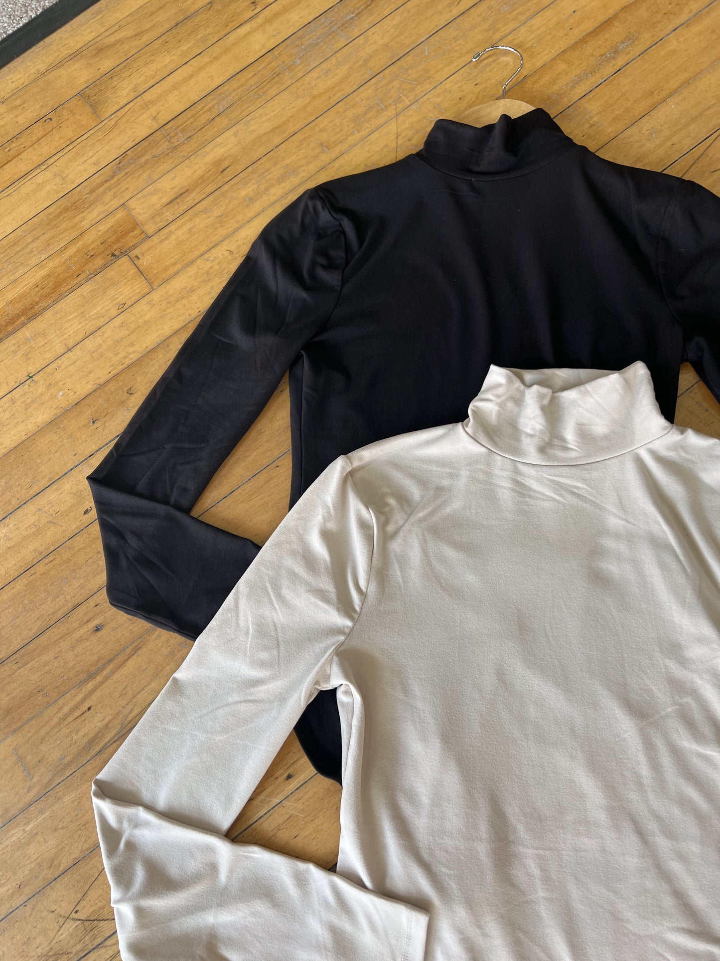Mock Neck Long Sleeve Bodysuit