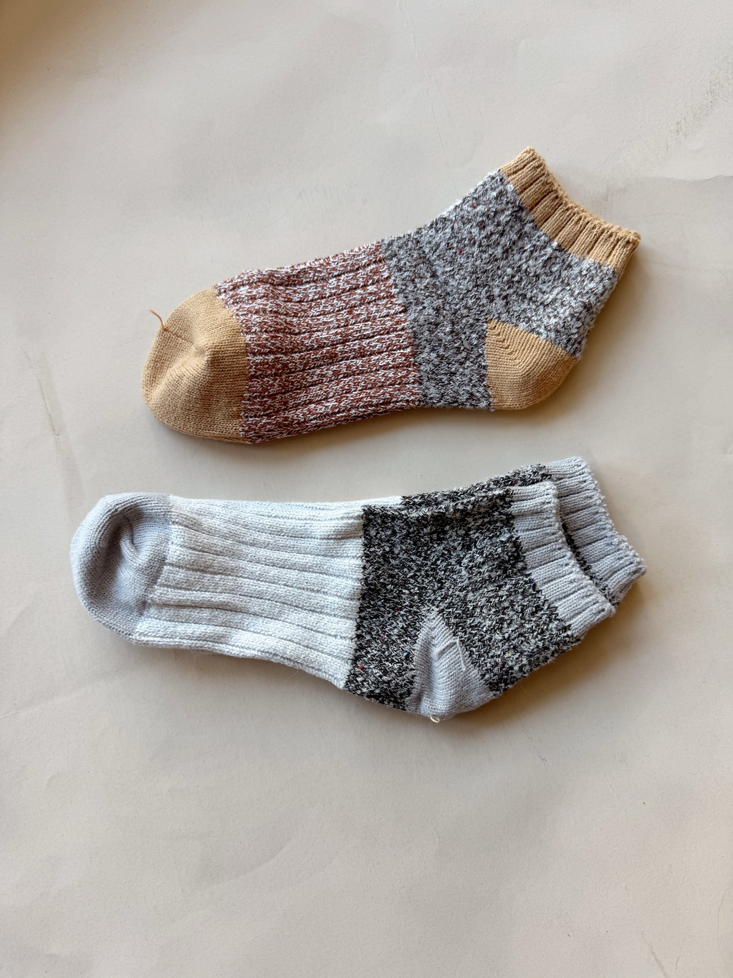 Color Block Crew Socks