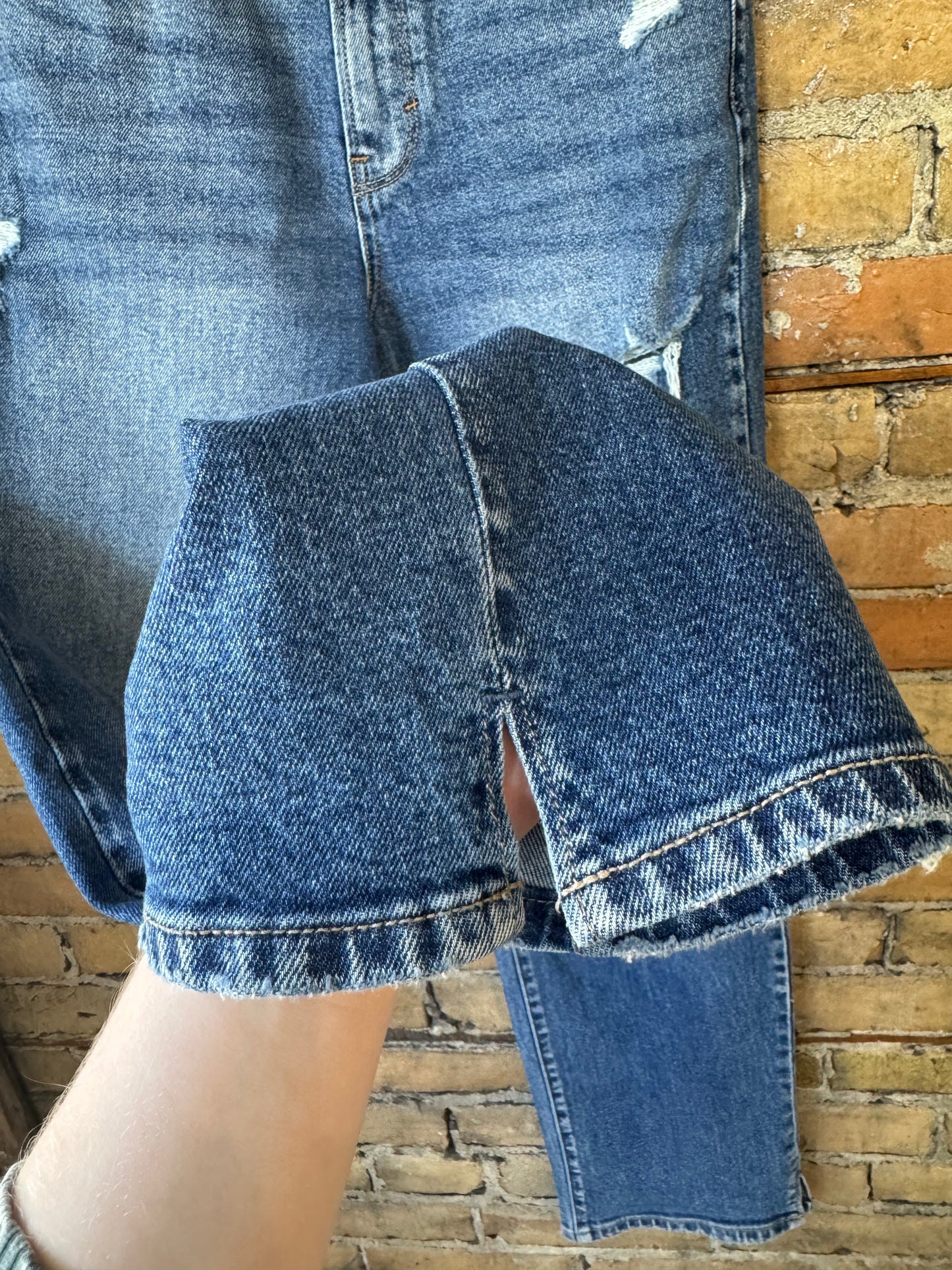 High Rise Dad Jeans
