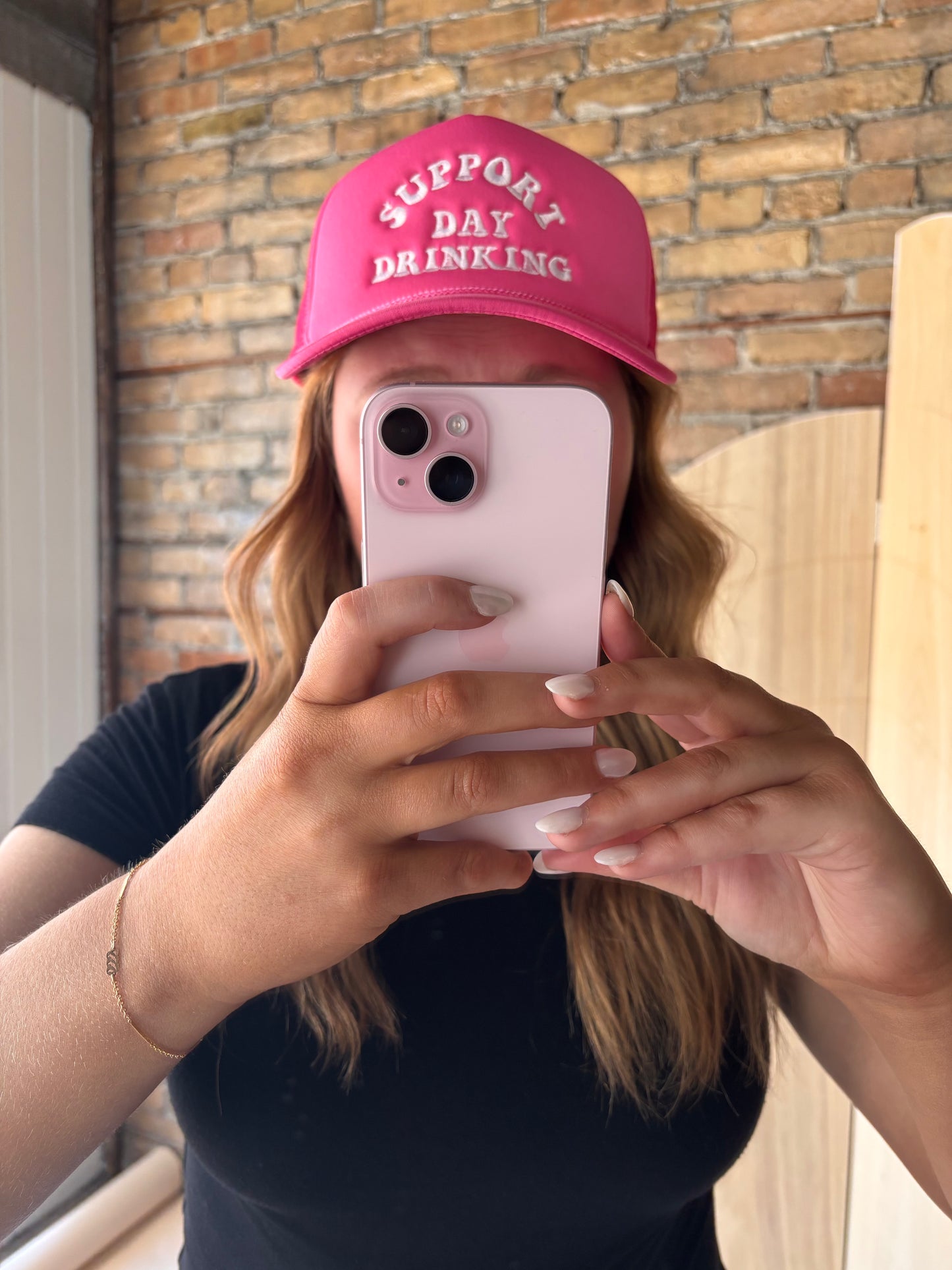 Support Day Drinking Trucker Hat