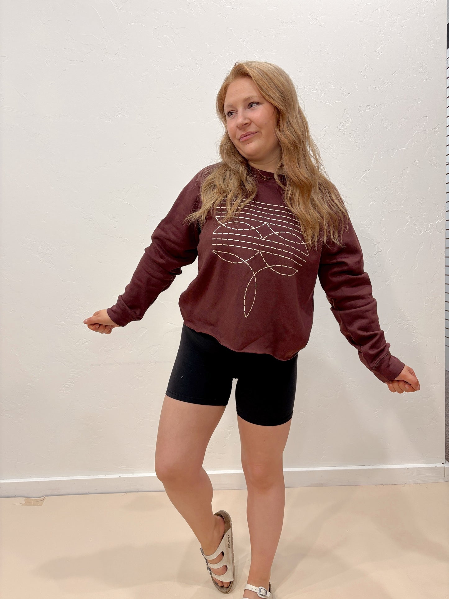 Boot Stitch Crewneck