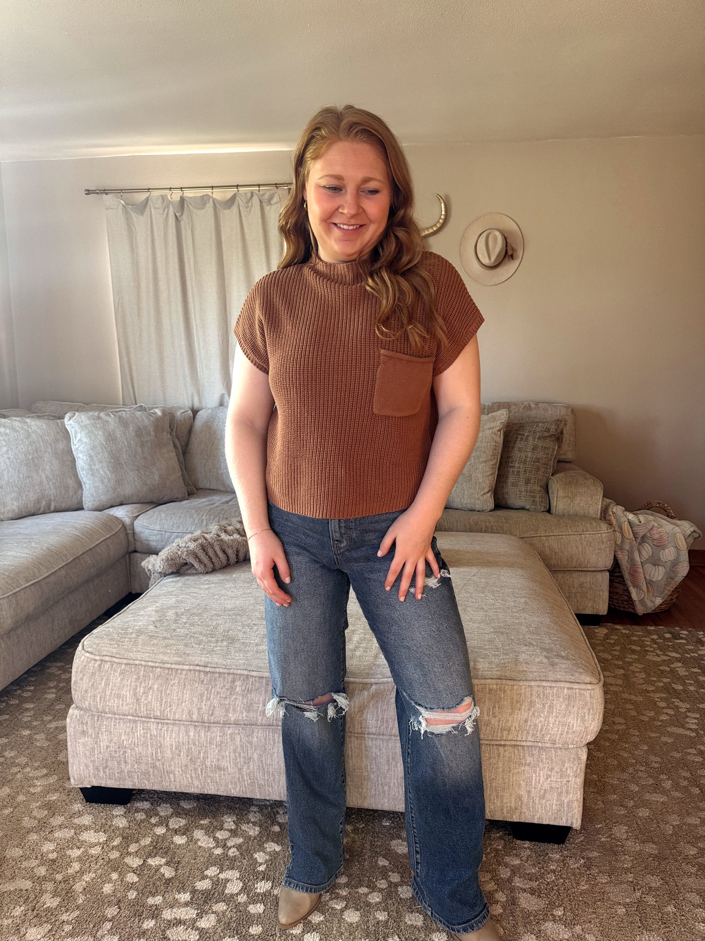 High Rise Dad Jeans