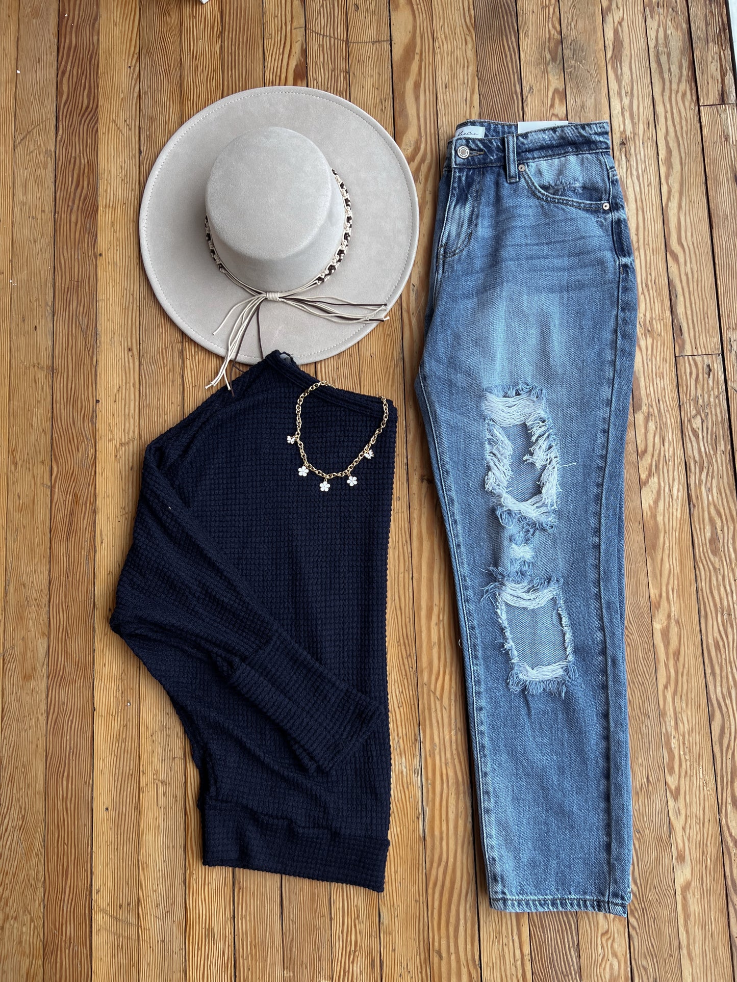 Heather Baggy Sweater