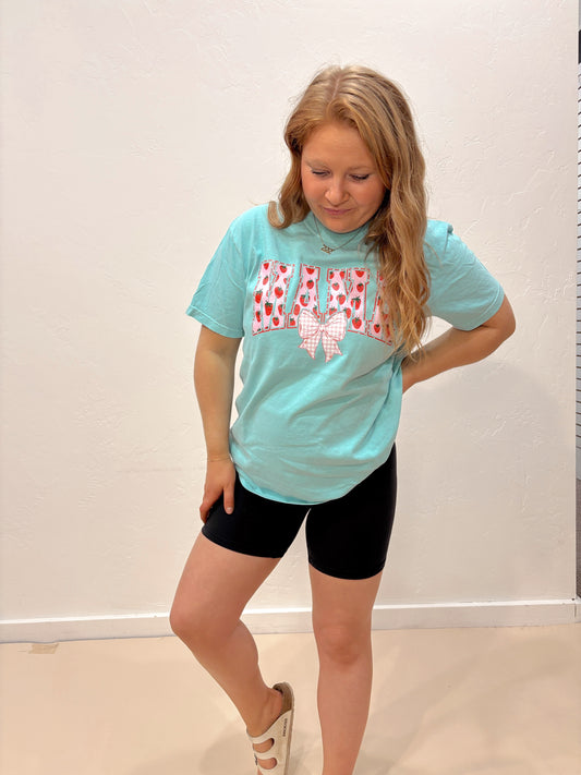 Strawberry Mama Graphic Tee