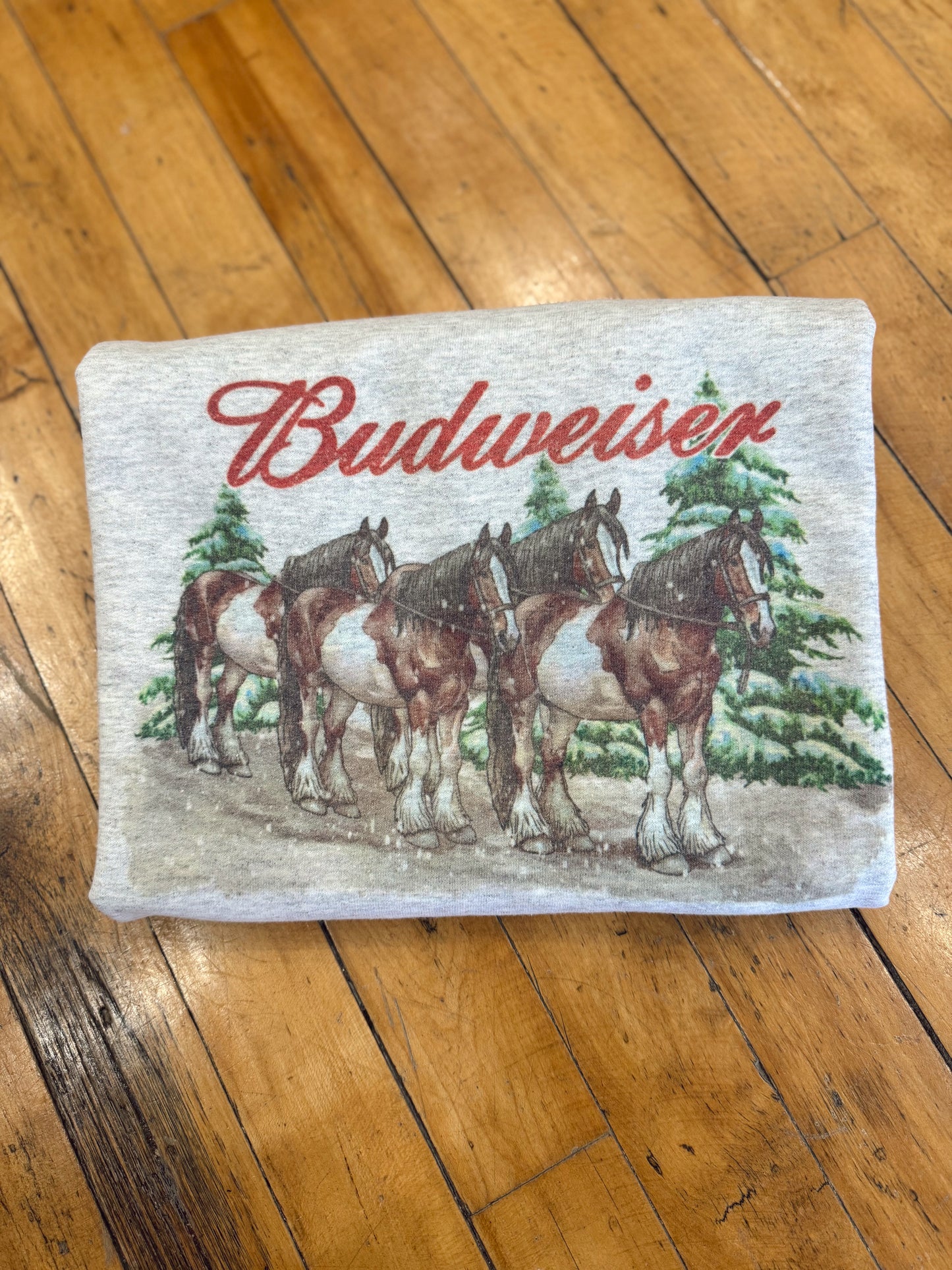 Christmas Horse Crewneck