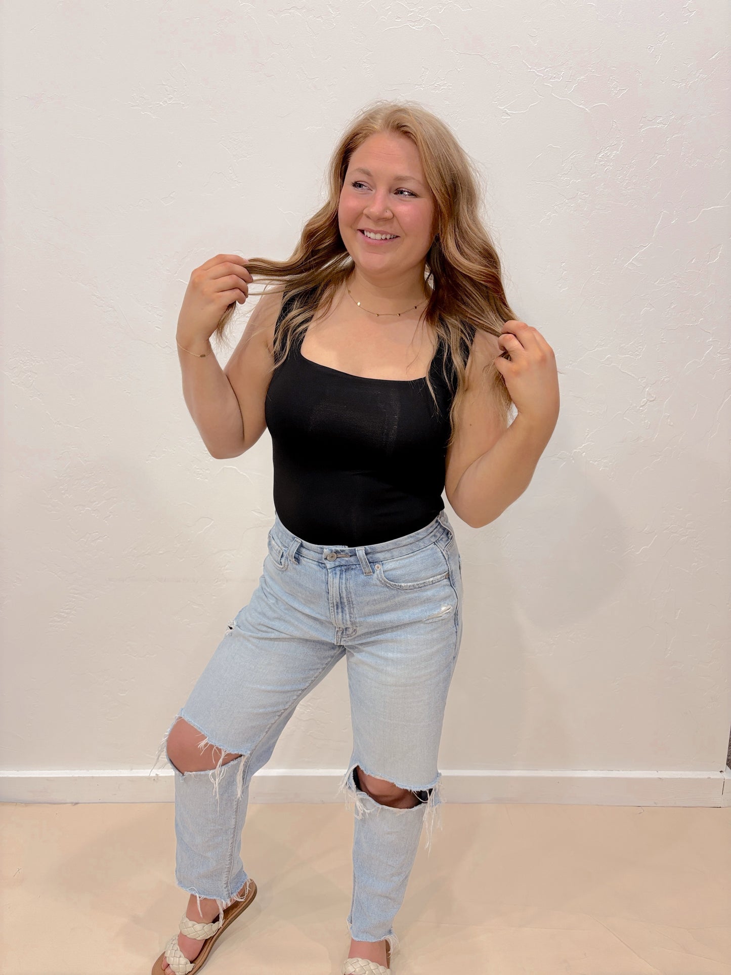 Square Neck Bodysuit