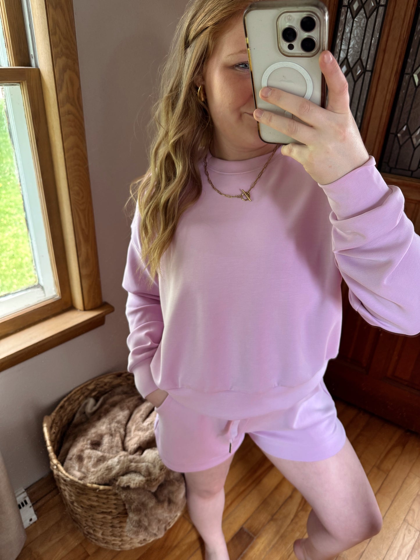Long Sleeve Top - Lilac