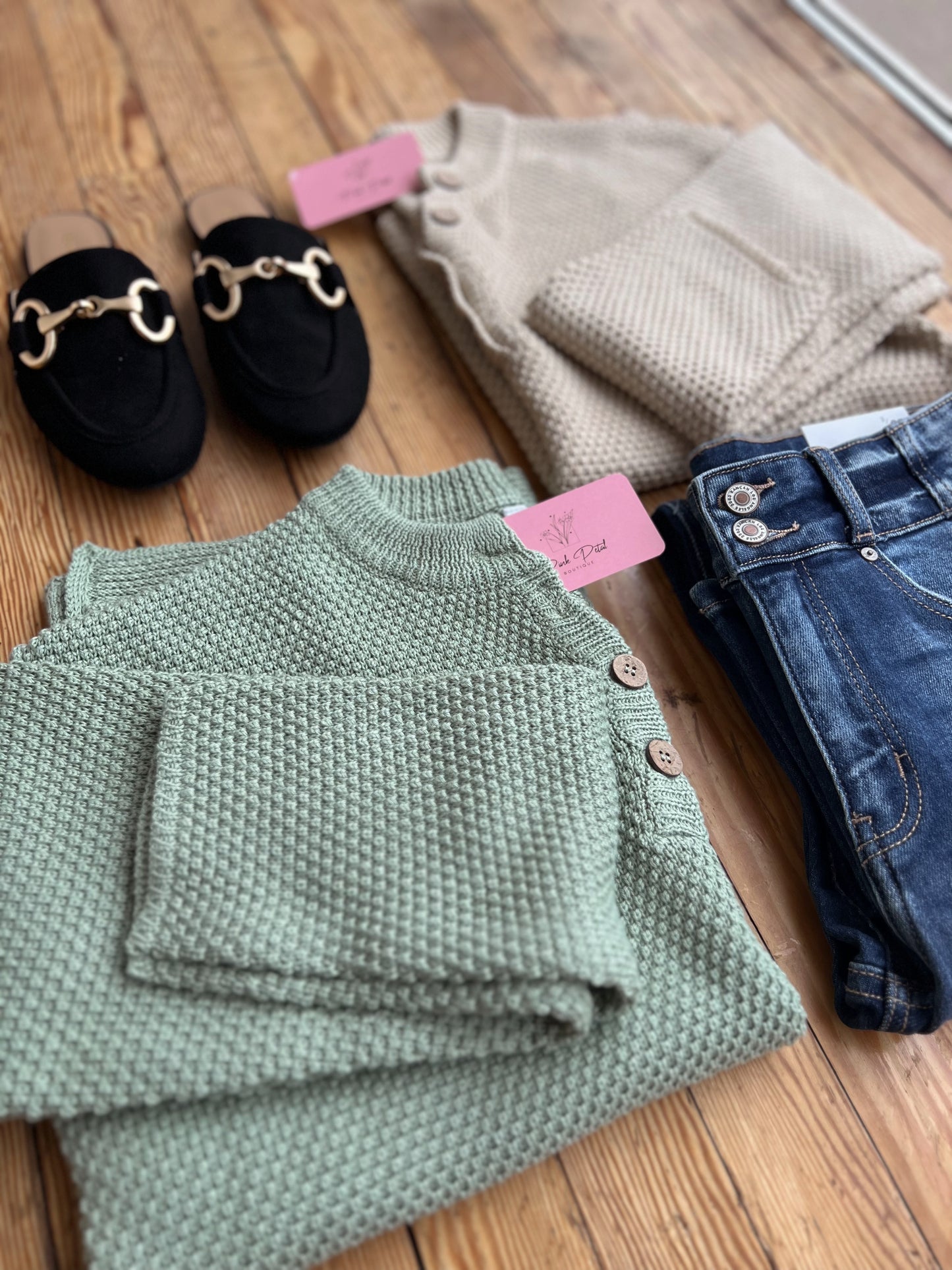 Kacie Textured Sweater