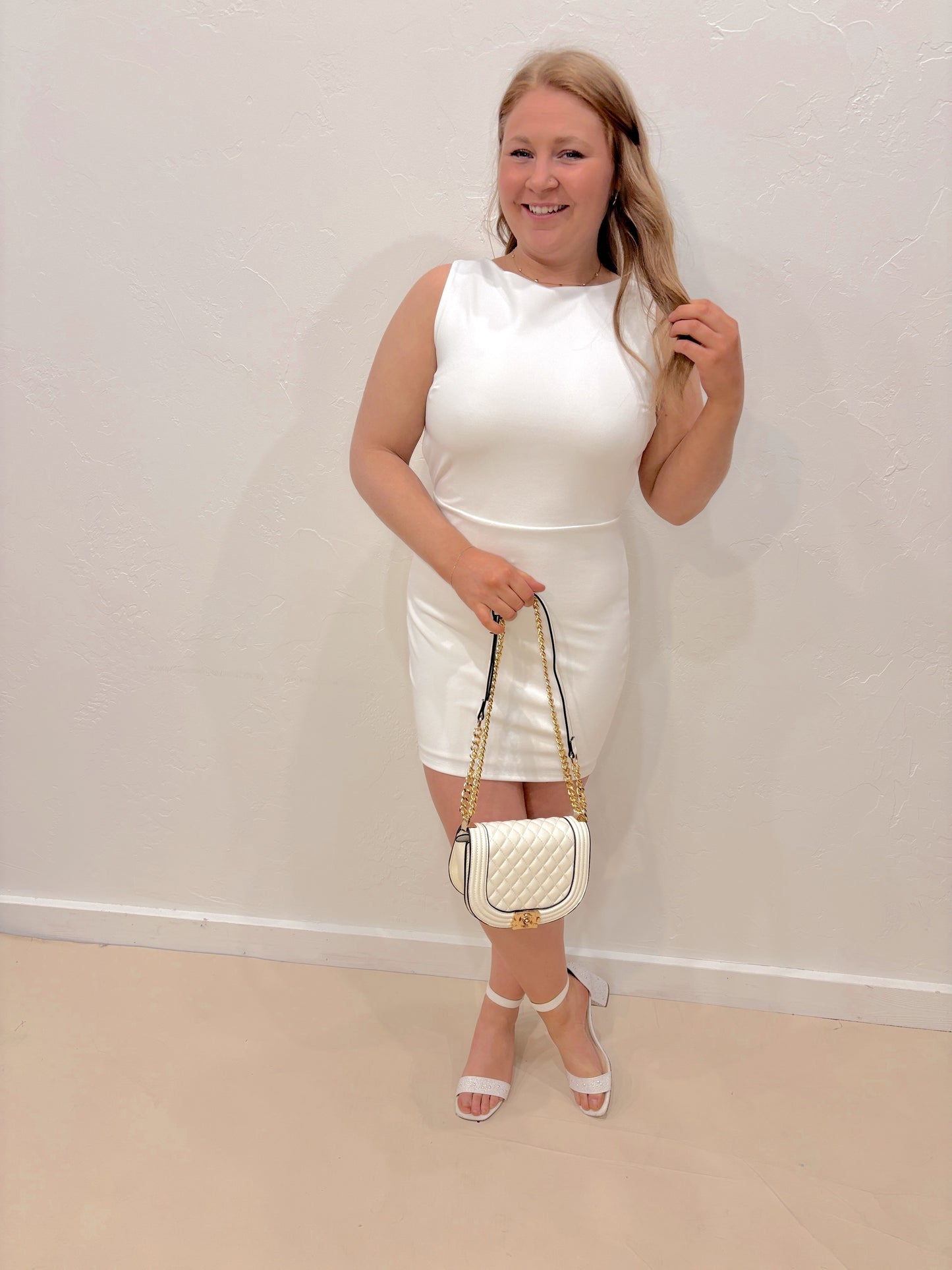 My Forever Back Tie Dress