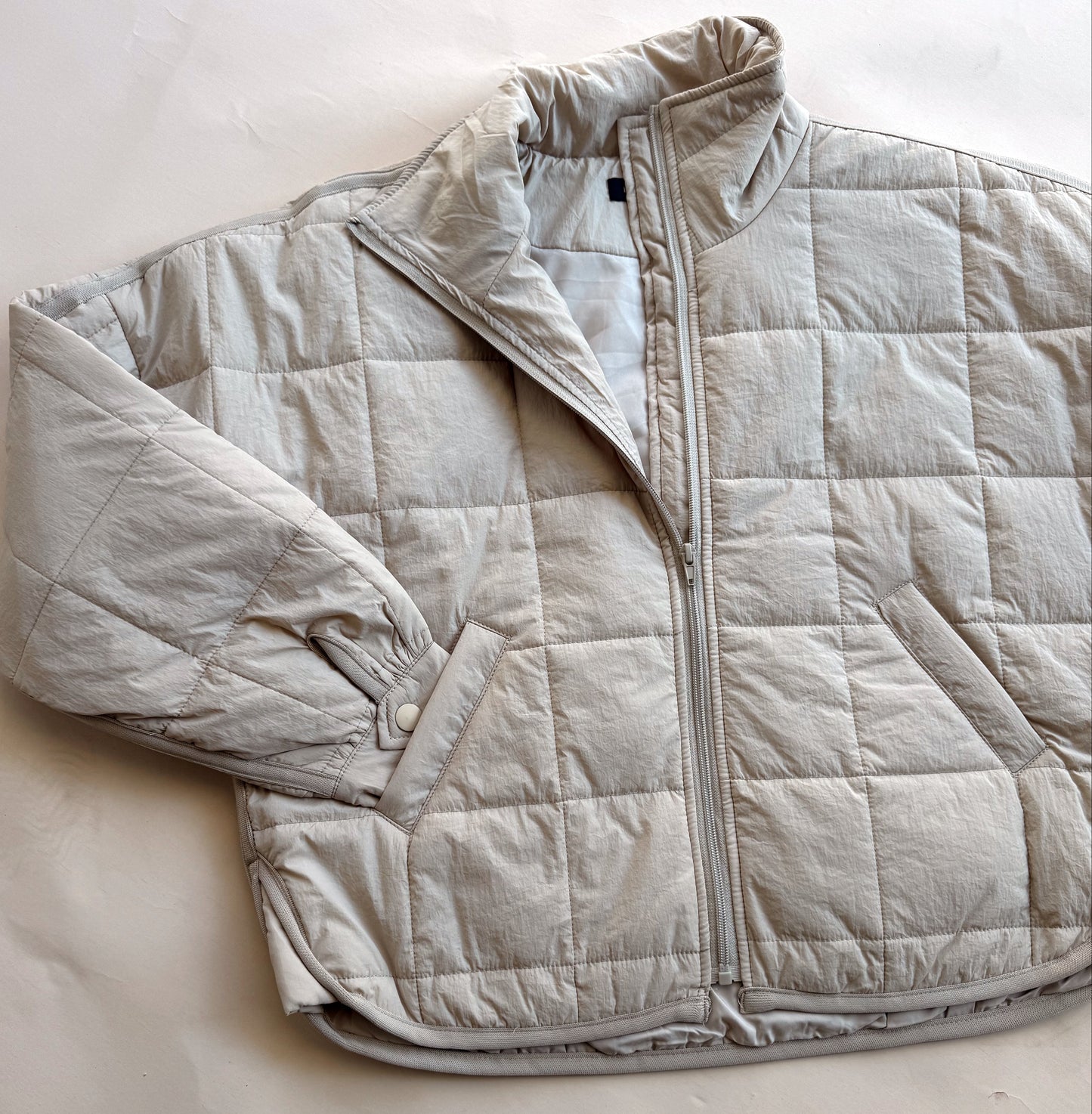 Quilted Zip Up Jacket