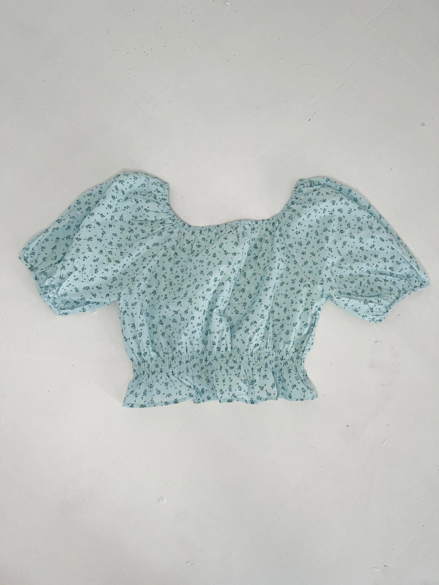 Garden Floral Crop Top