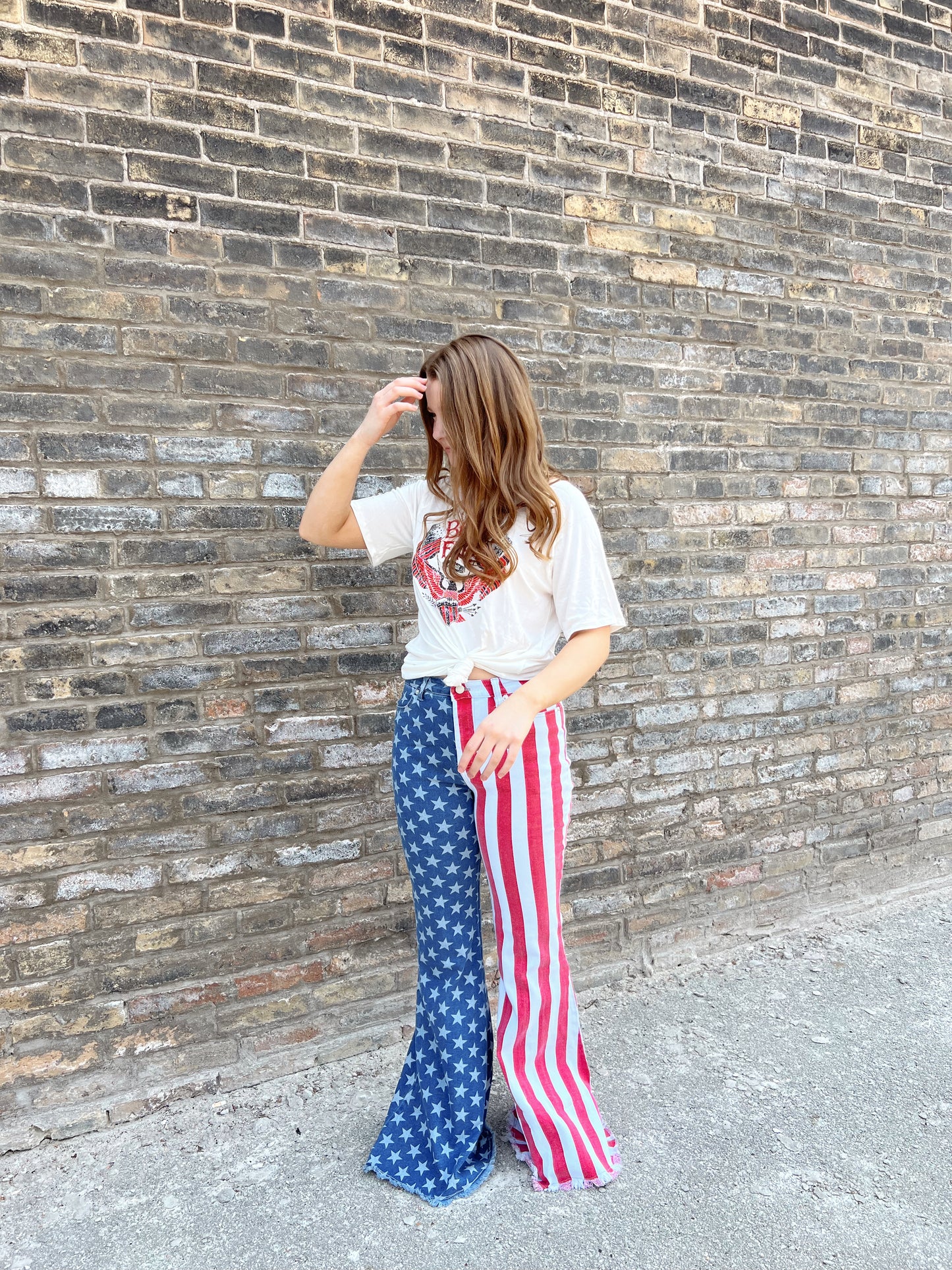 American Flag Bell Bottoms