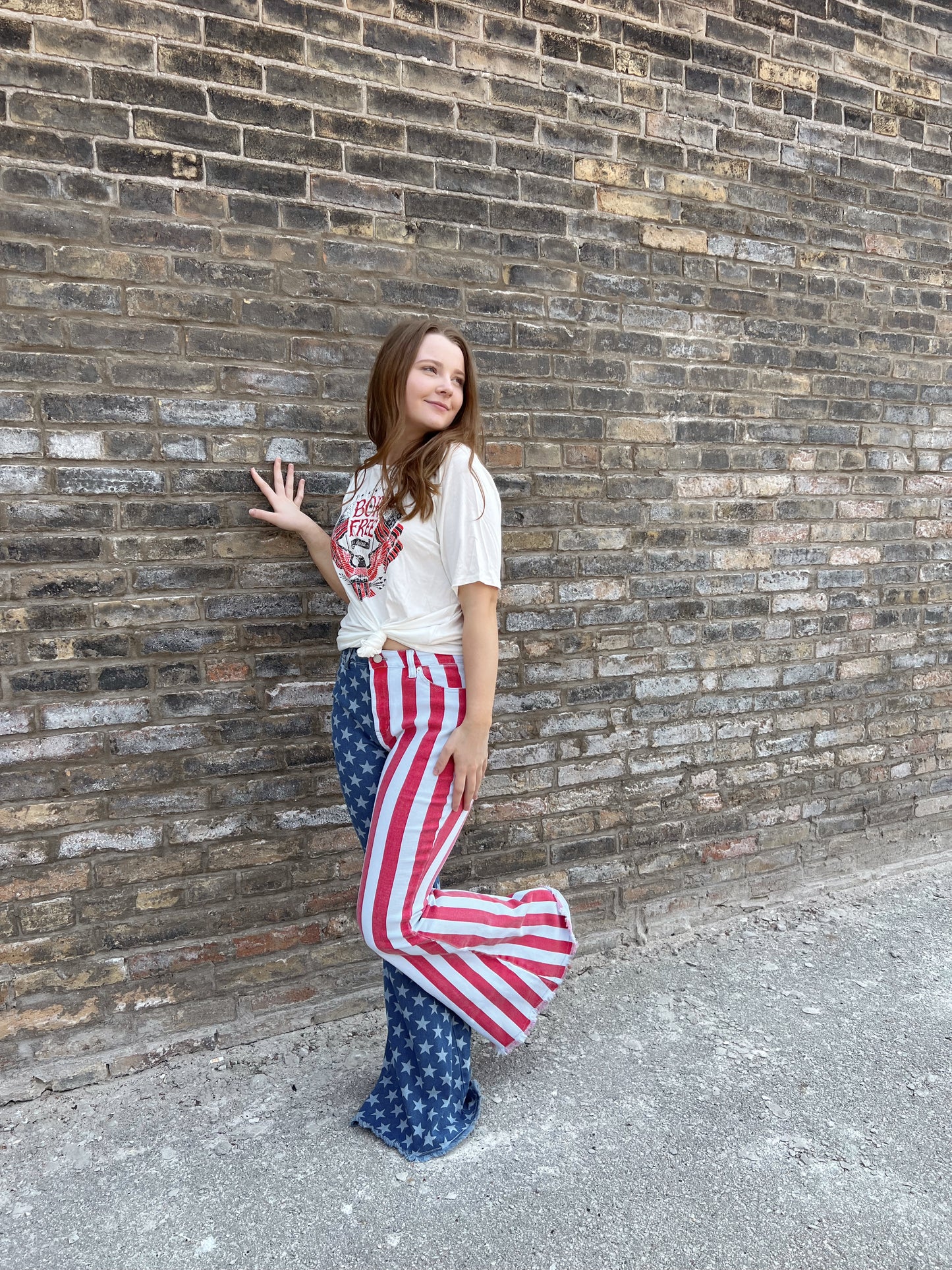 American Flag Bell Bottoms