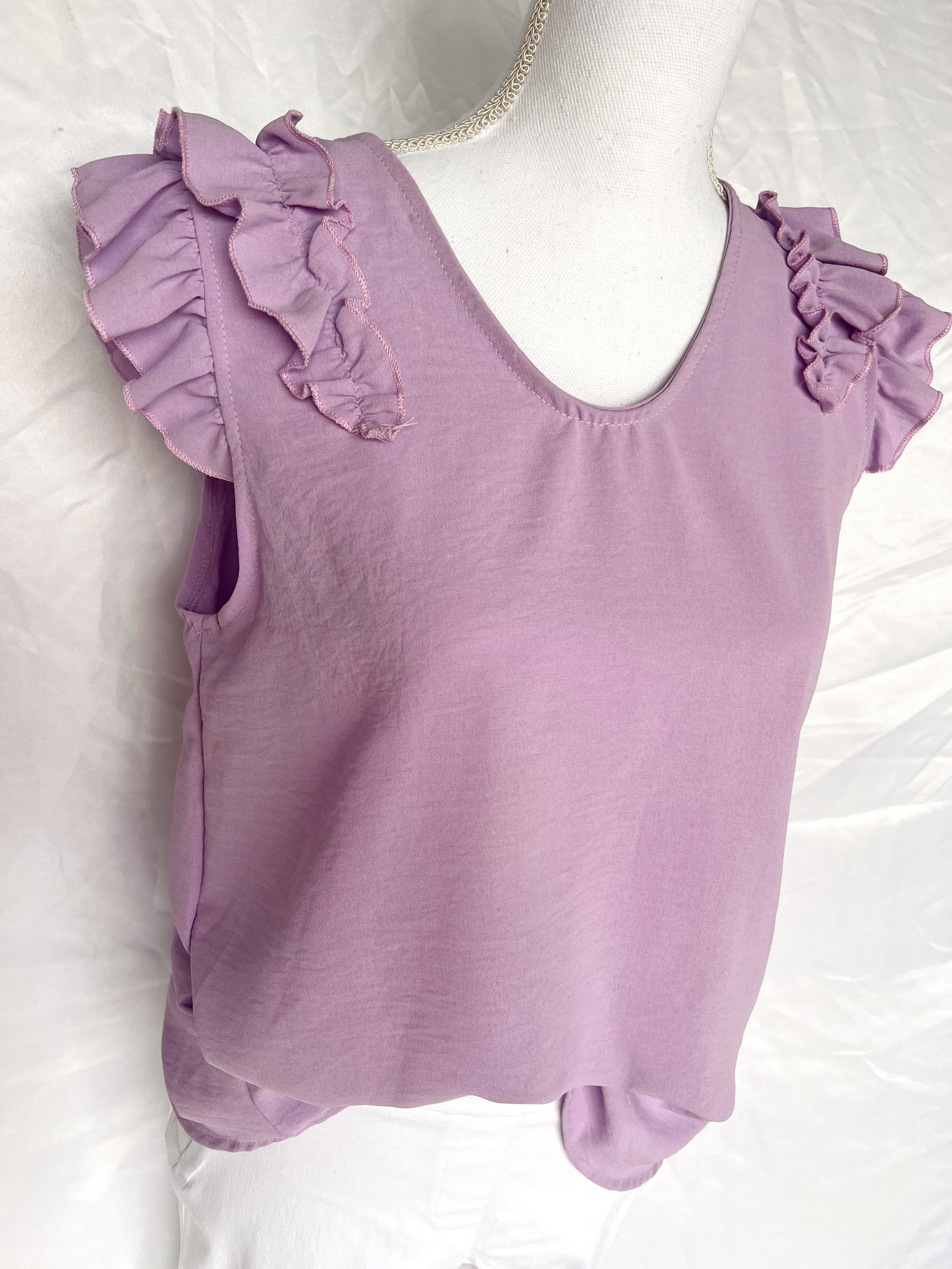 Lovely Lady V-Neck Sleeveless Top