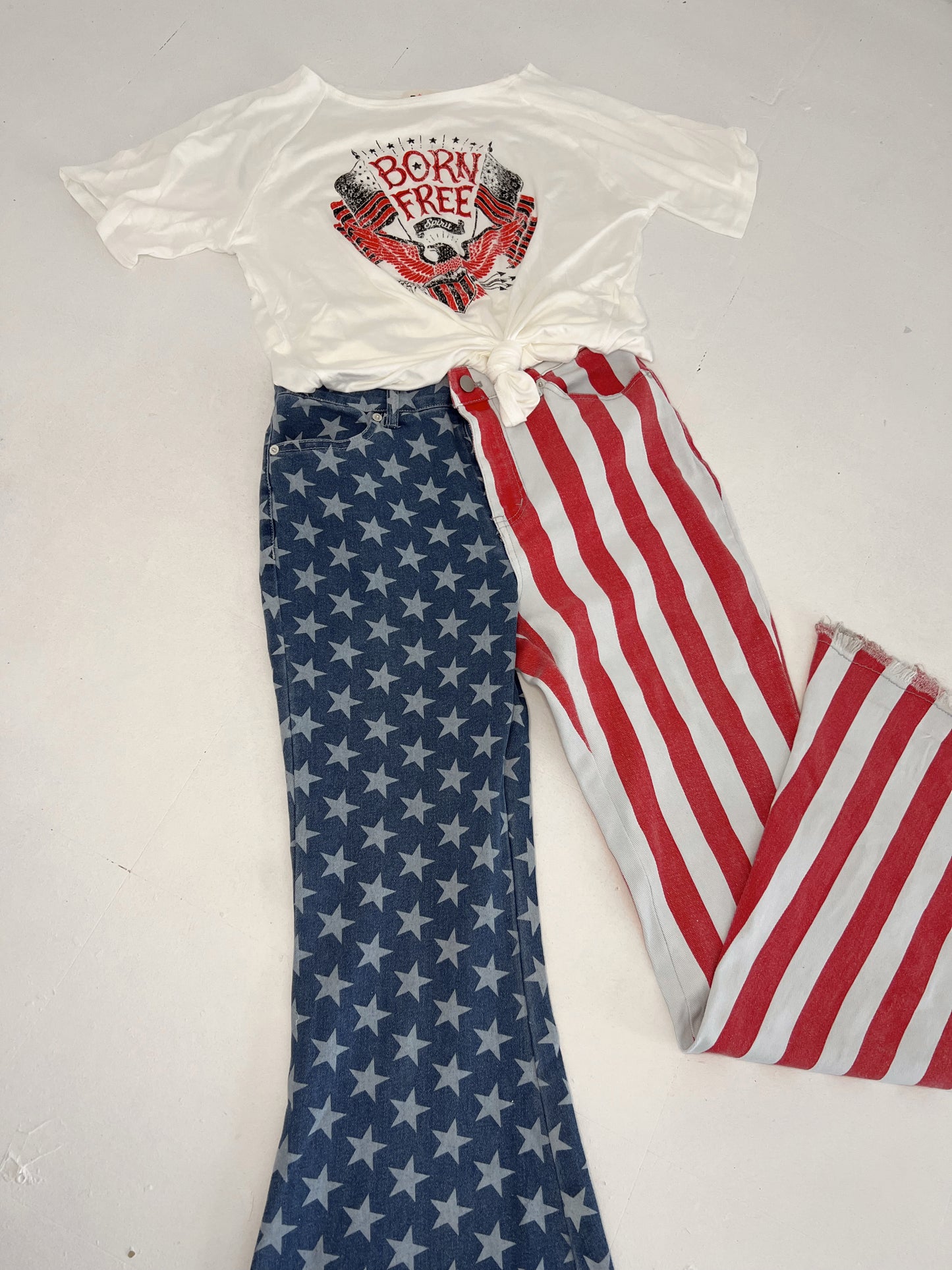 American Flag Bell Bottoms