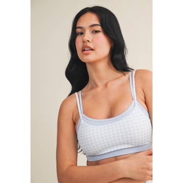 Blueberry Picnic Sport Bra