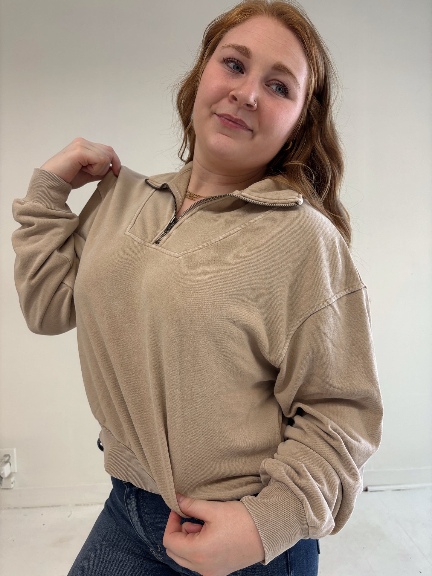 Josie 1/4 Zip up