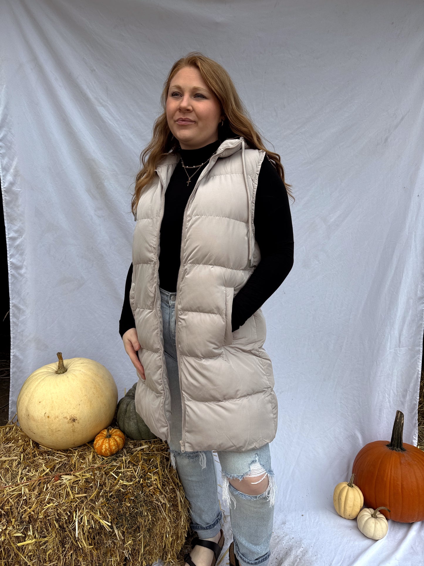 Hooded Puffer Vest