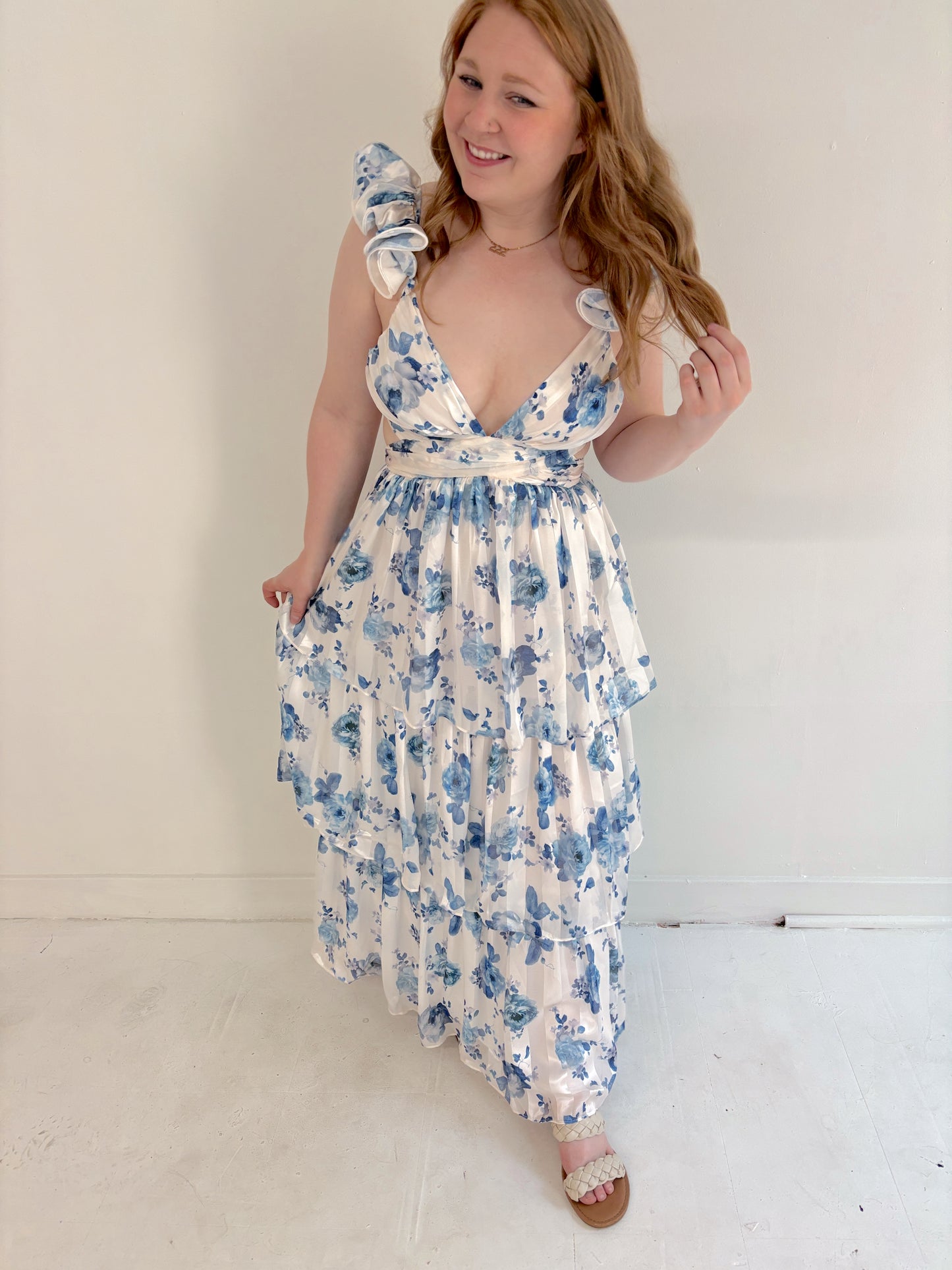 Gracie Tiered Maxi dress