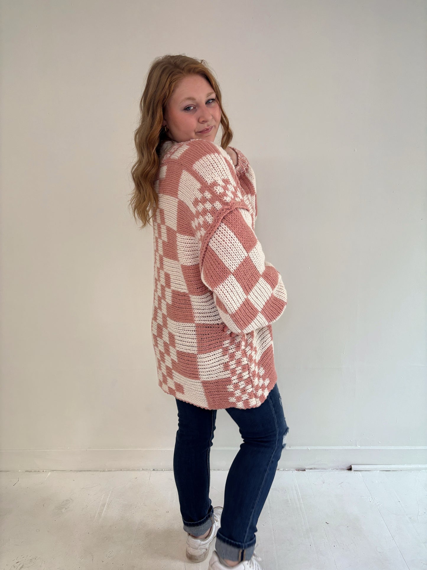 Checkered Cardigan - 2 Colors