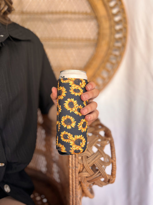 Sunflower Tall Coozie