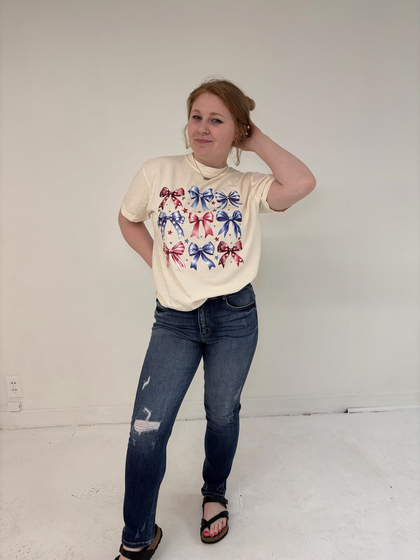 Patriotic Bows Graphic Tee