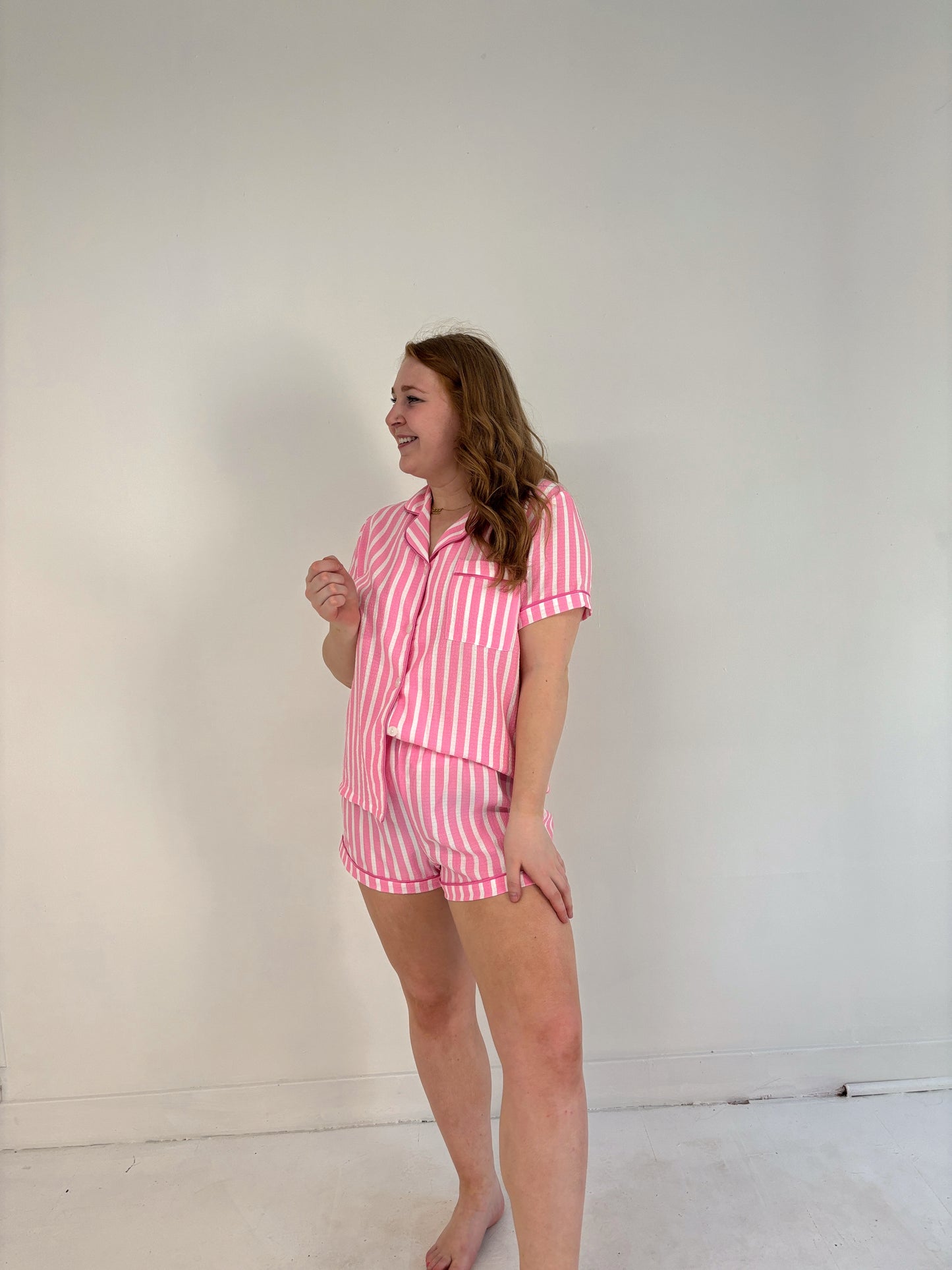 Dreamy Nights Pink Pj Set