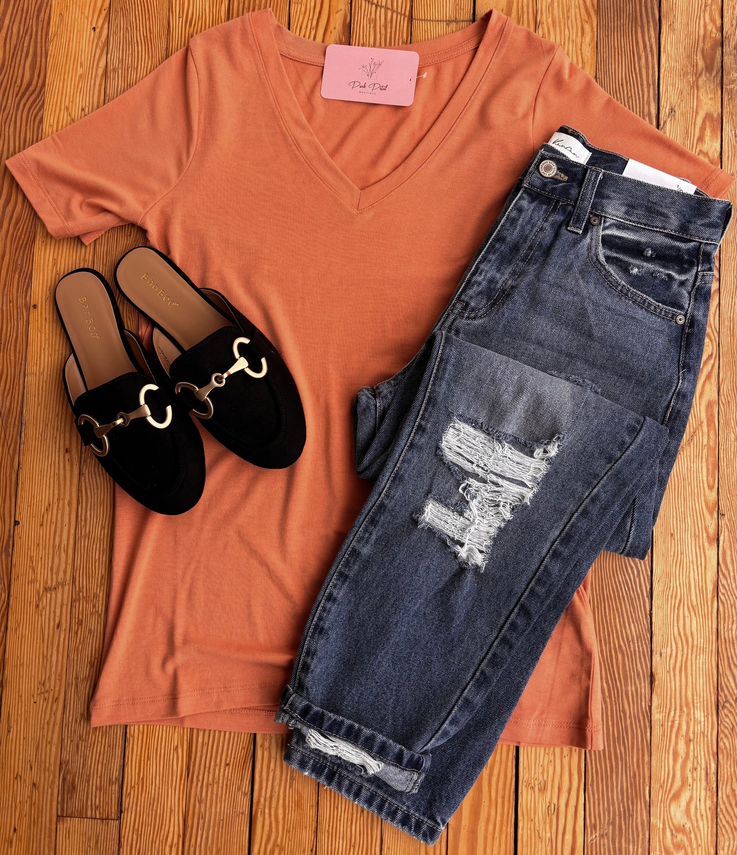 Relaxed Short Sleeve Top