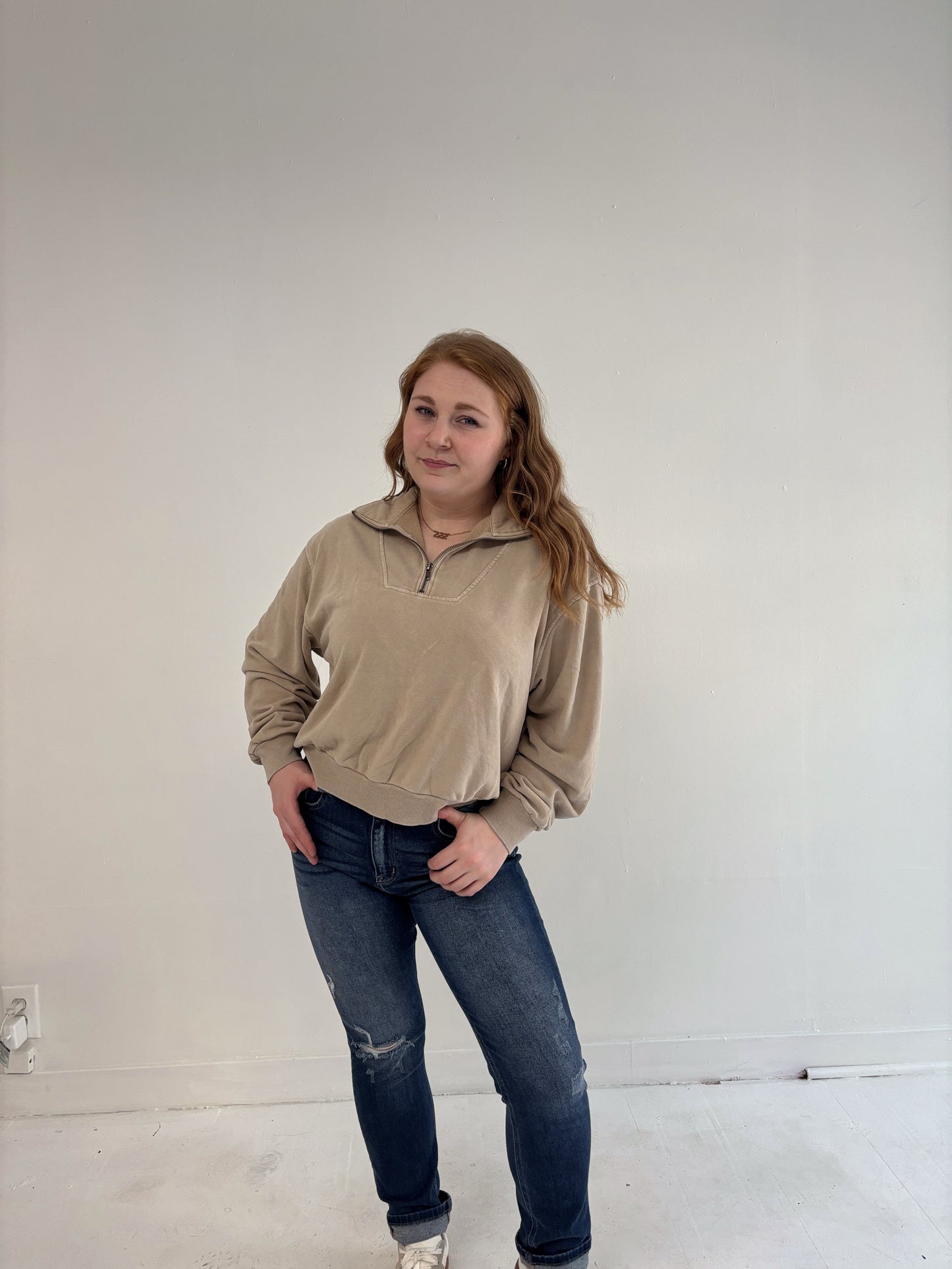 Josie 1/4 Zip up