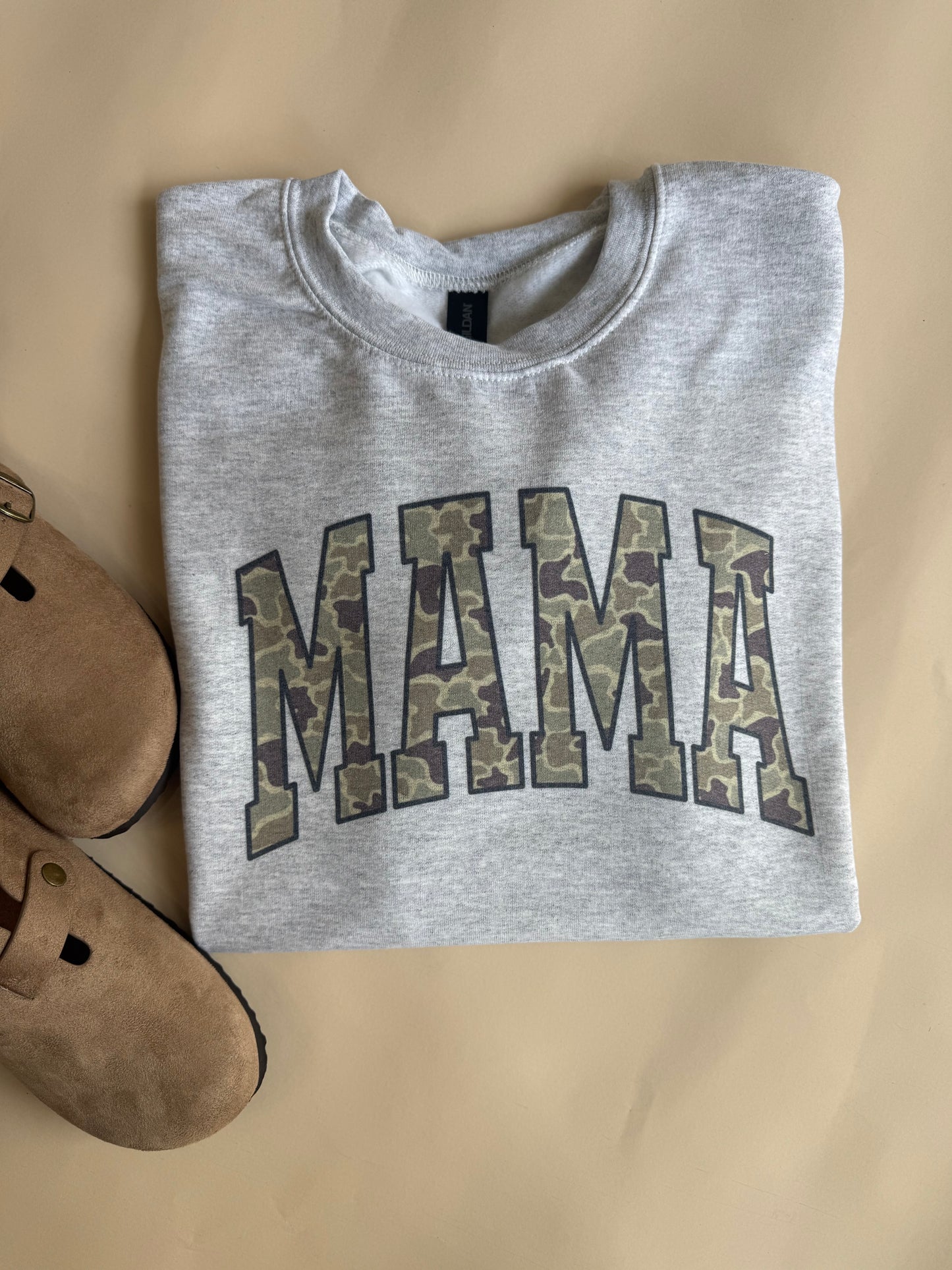 Camo Mama Crewneck