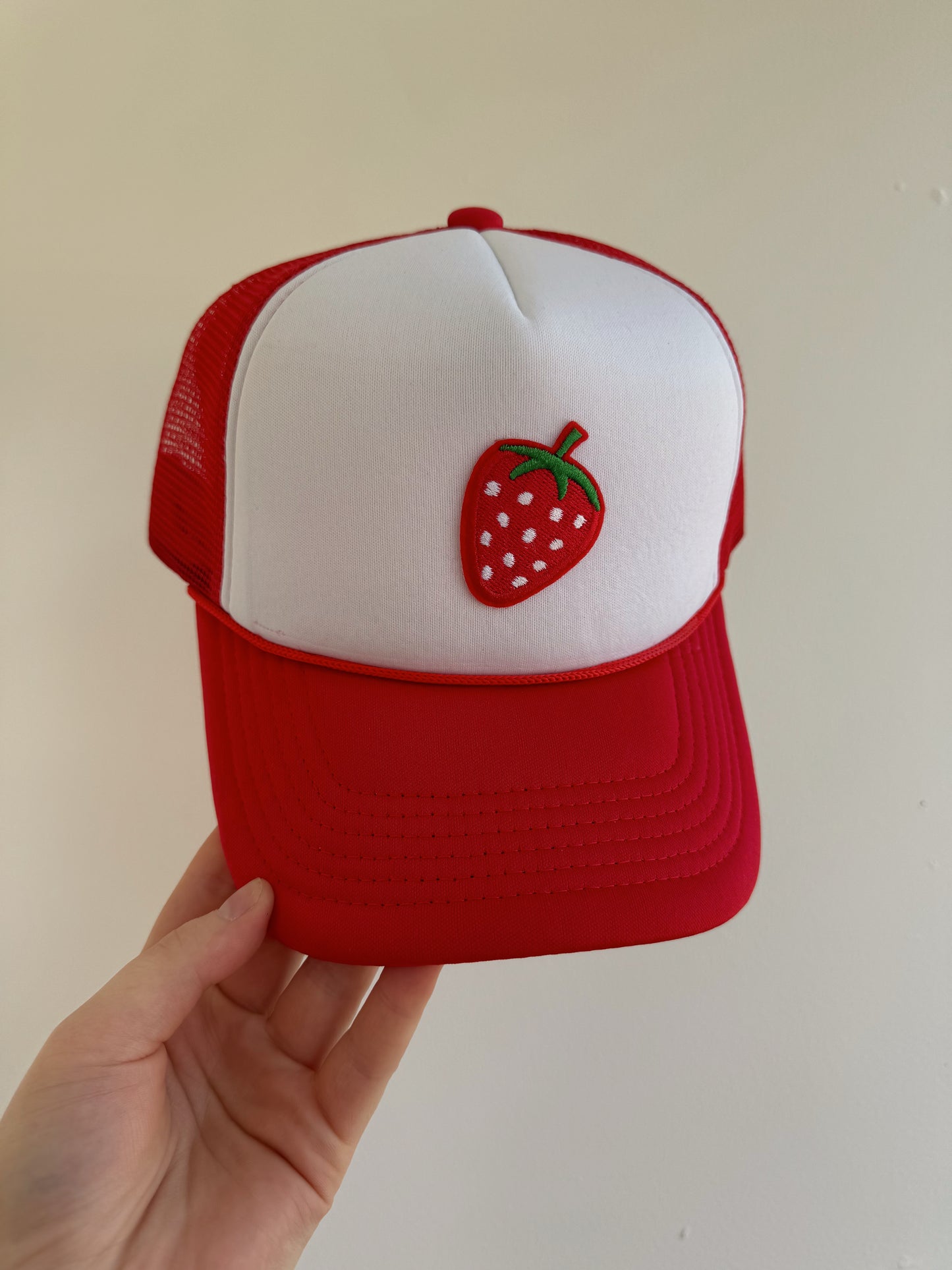 Strawberry Trucker Hat