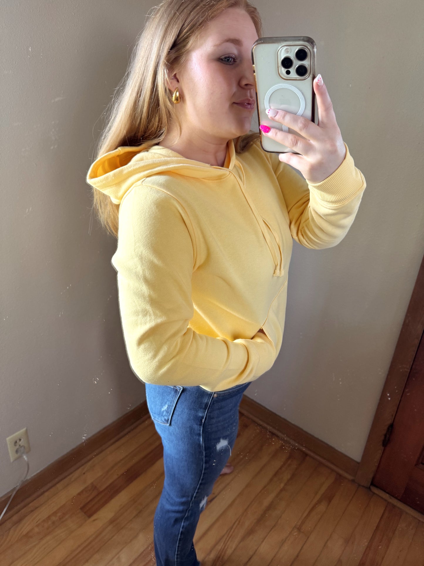 Banana Cream Hoodie