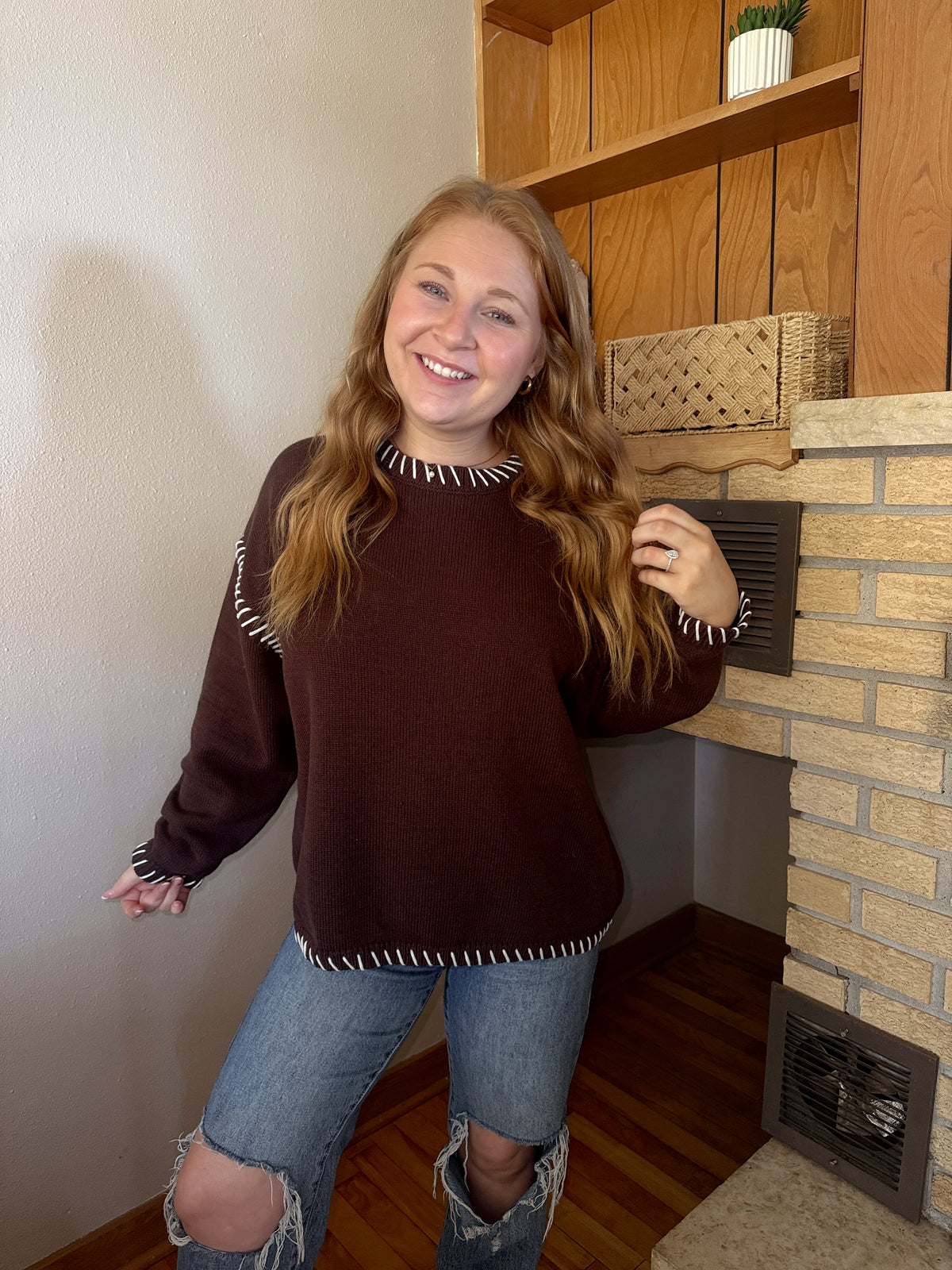 Ashley Stitch Detail Sweater