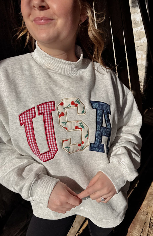 USA Mock Neck - RESTOCK