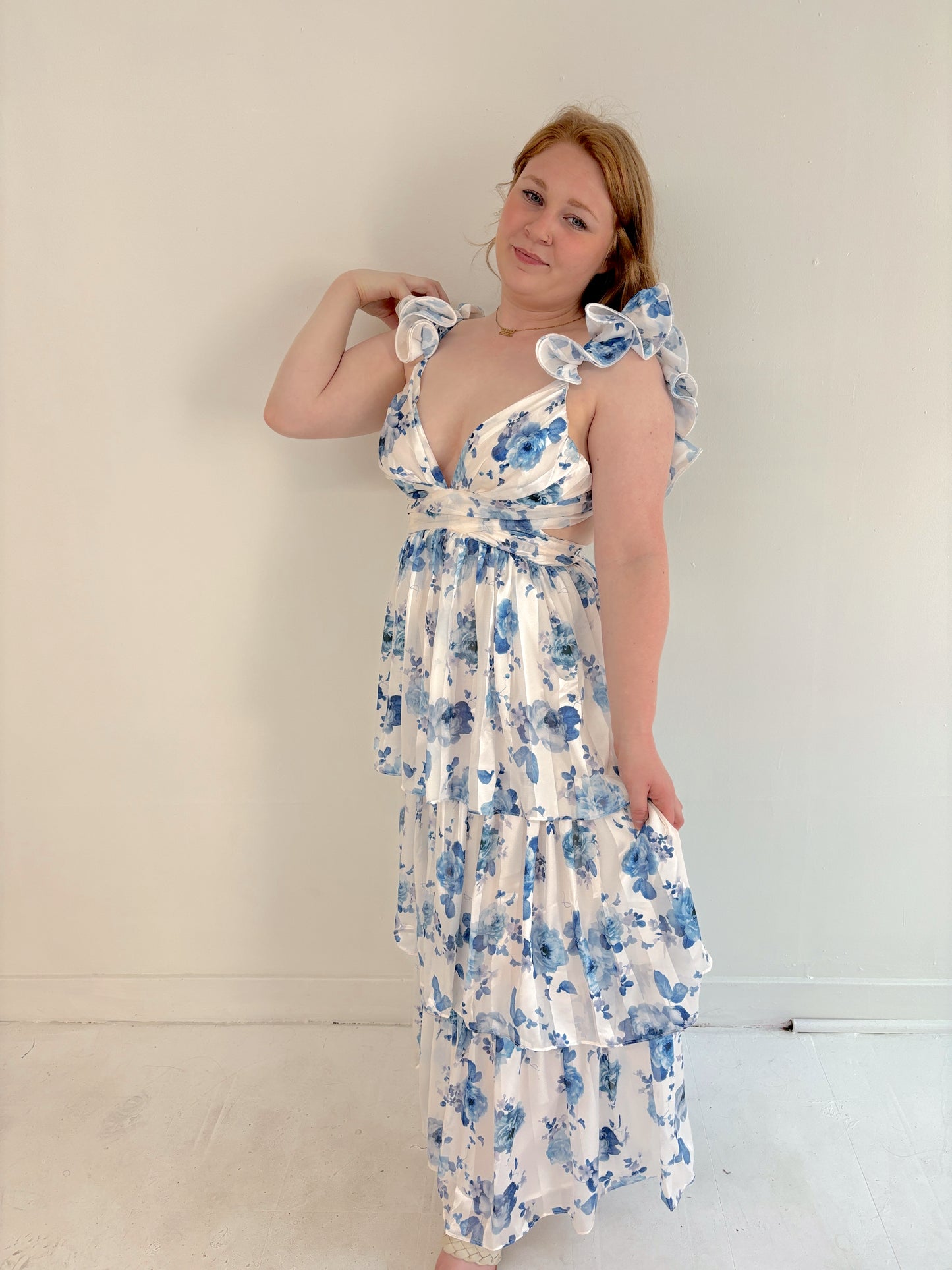 Gracie Tiered Maxi dress