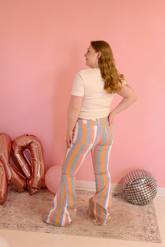 Candy Land Flare Jeans