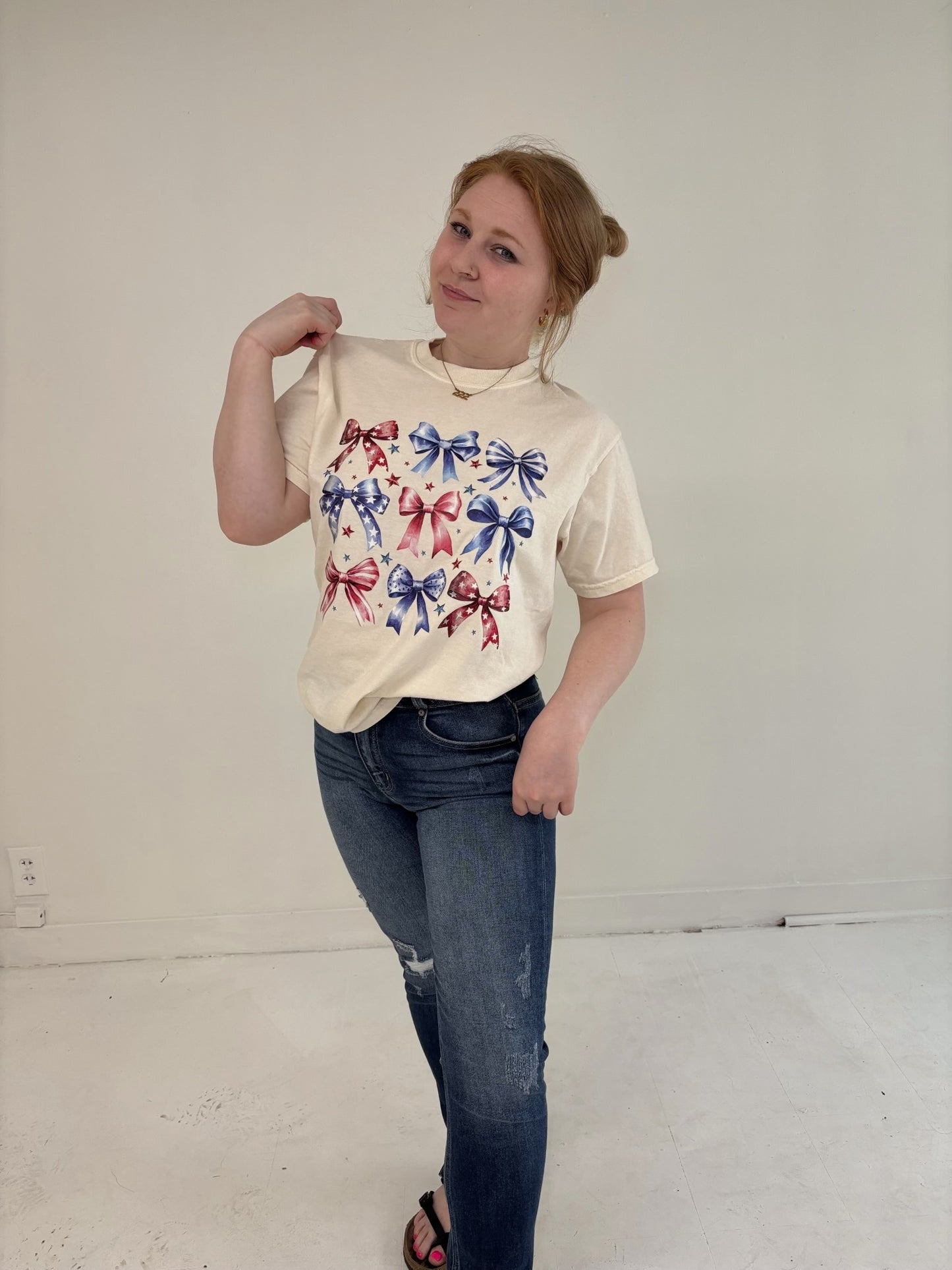 Patriotic Bows Graphic Tee