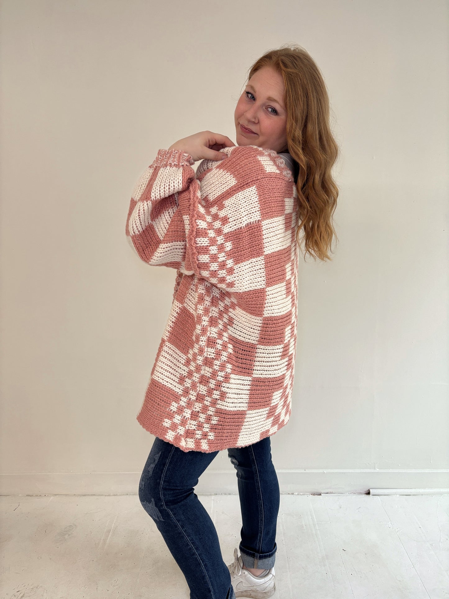 Checkered Cardigan - 2 Colors